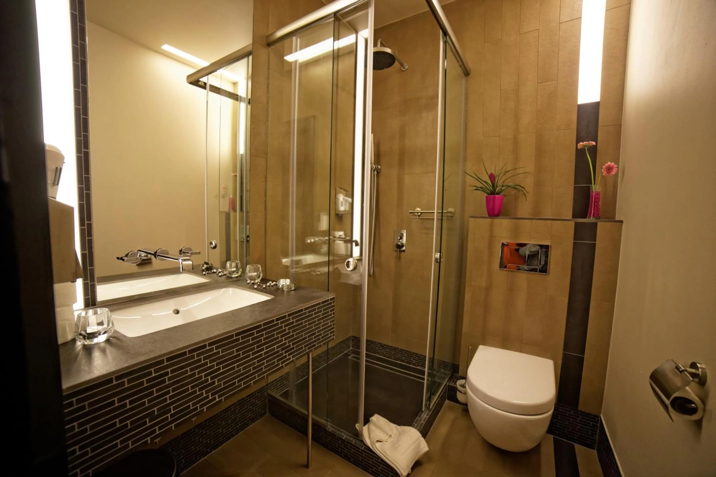 Shower in Hotel Martina