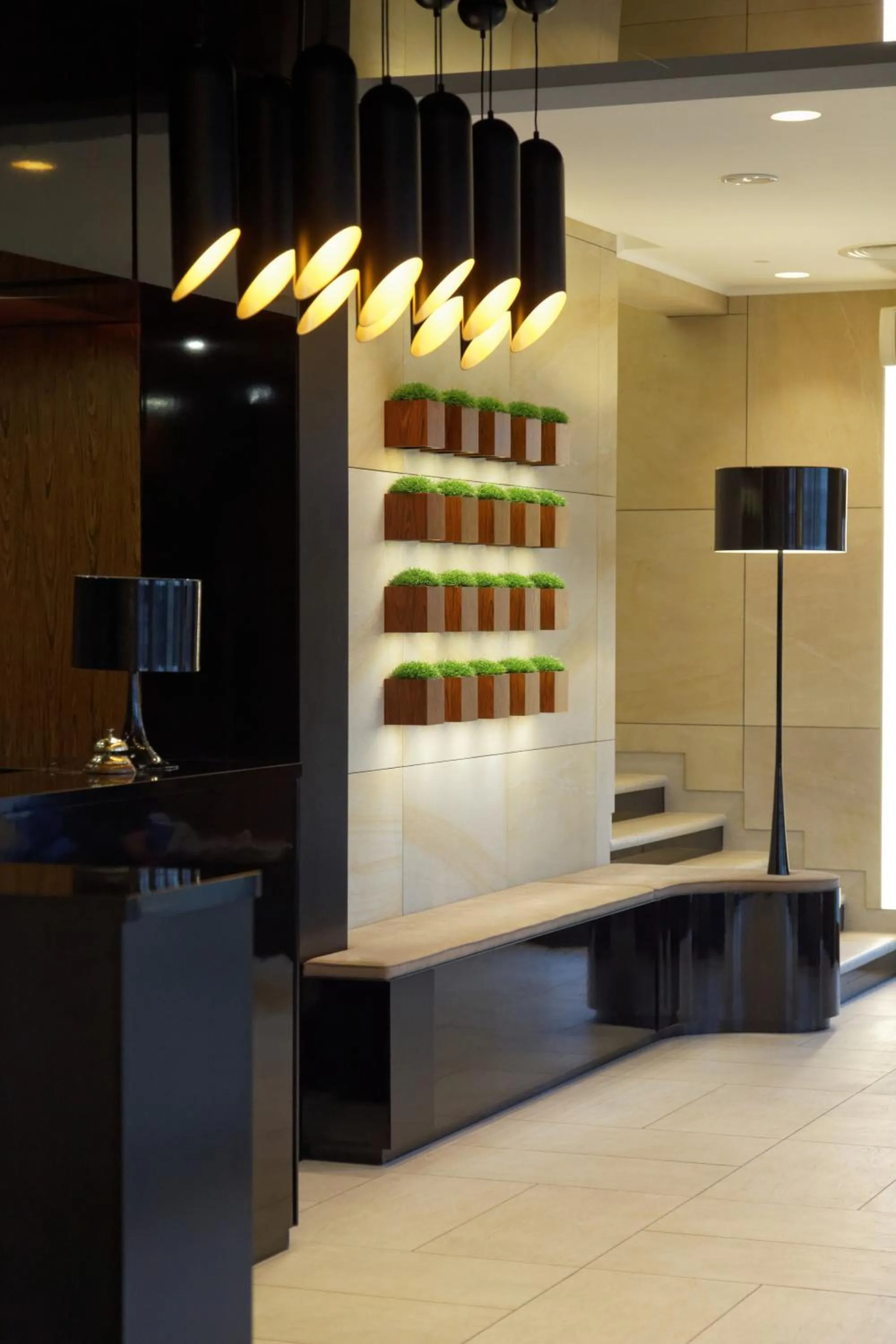 Lobby or reception in Hotel Martina