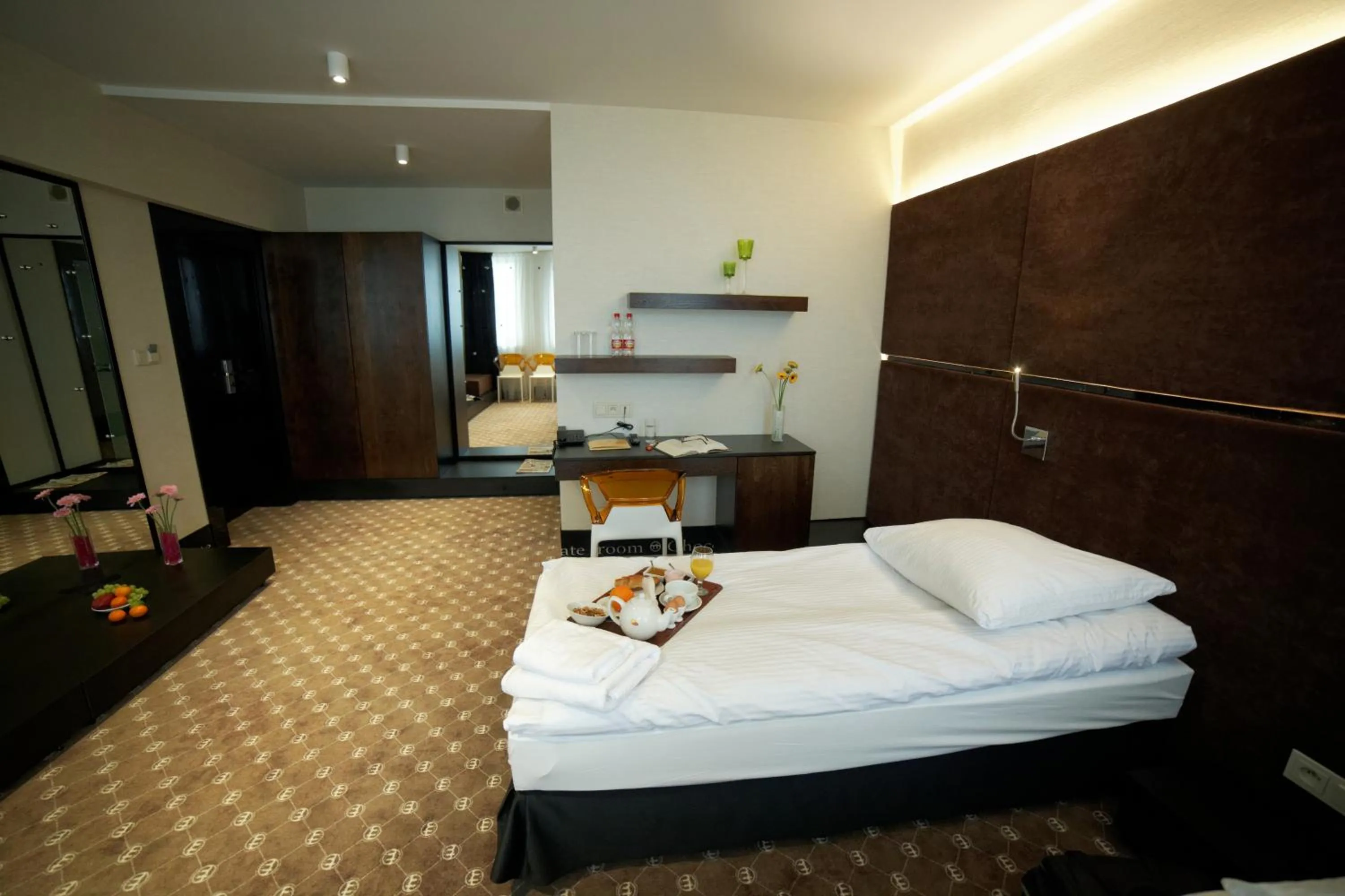 Bed in Hotel Martina