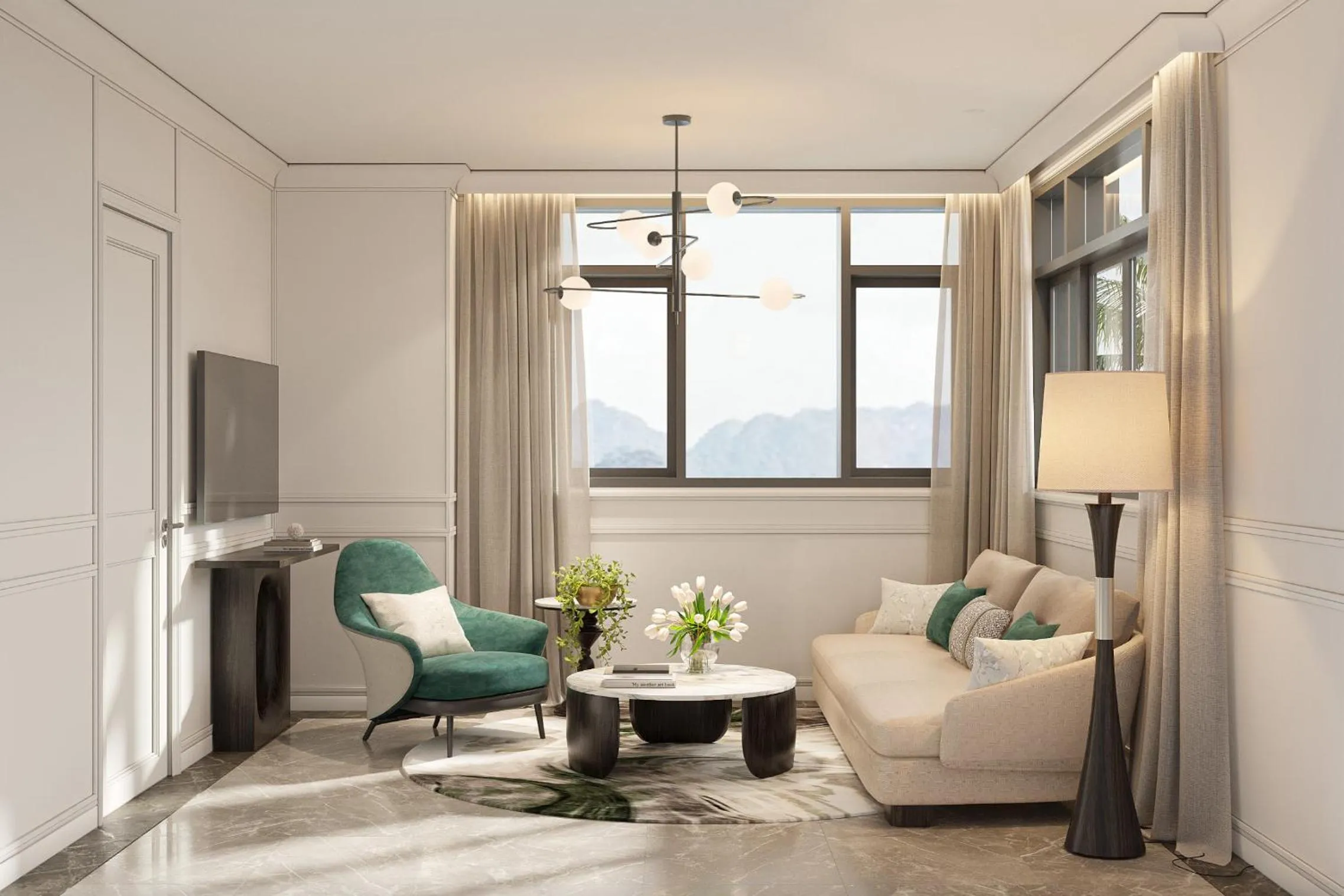 Seating area in Wyndham Garden Sonasea Van Don