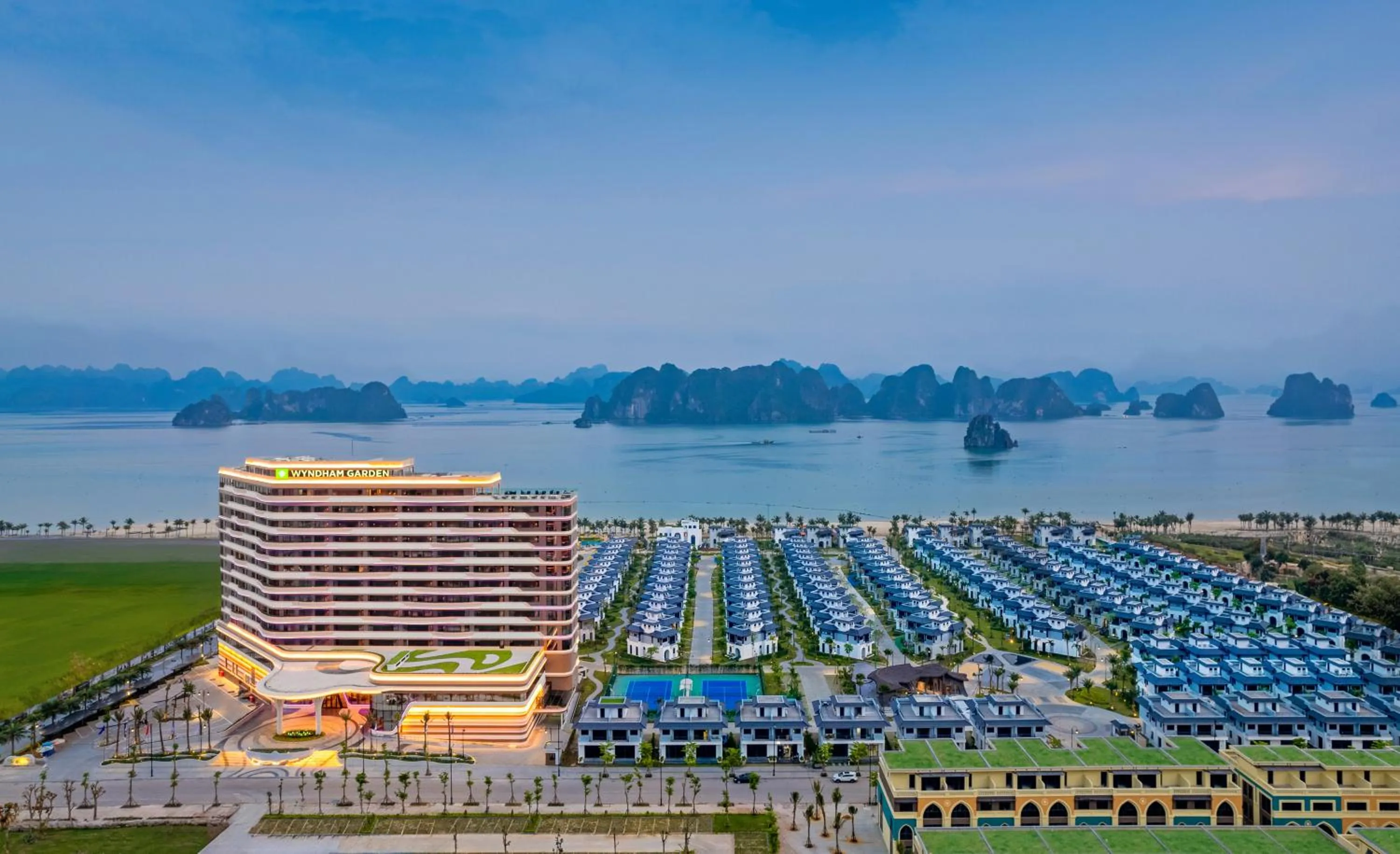 Property building in Wyndham Garden Sonasea Van Don