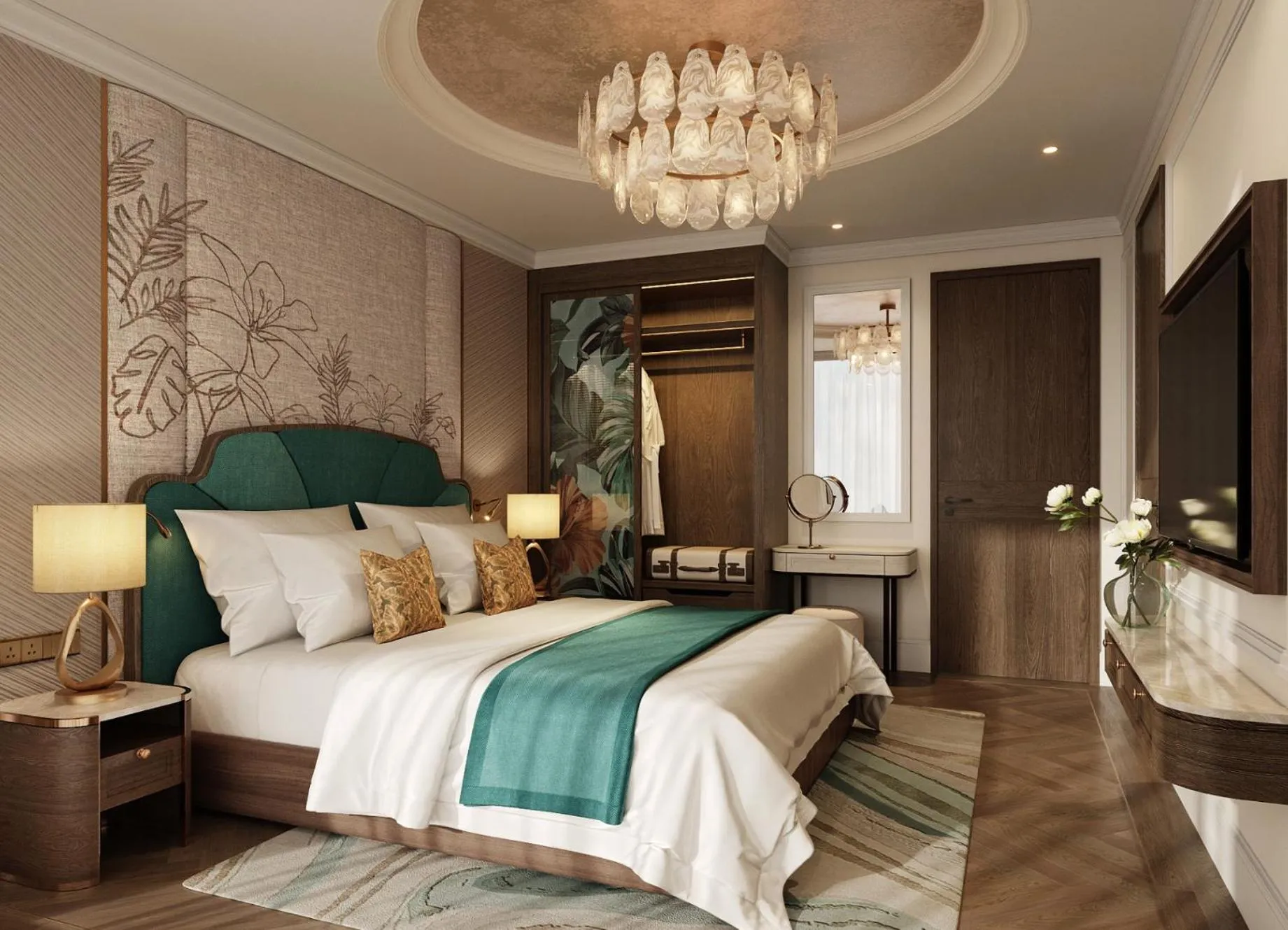 Photo of the whole room, Bed in Wyndham Garden Sonasea Van Don