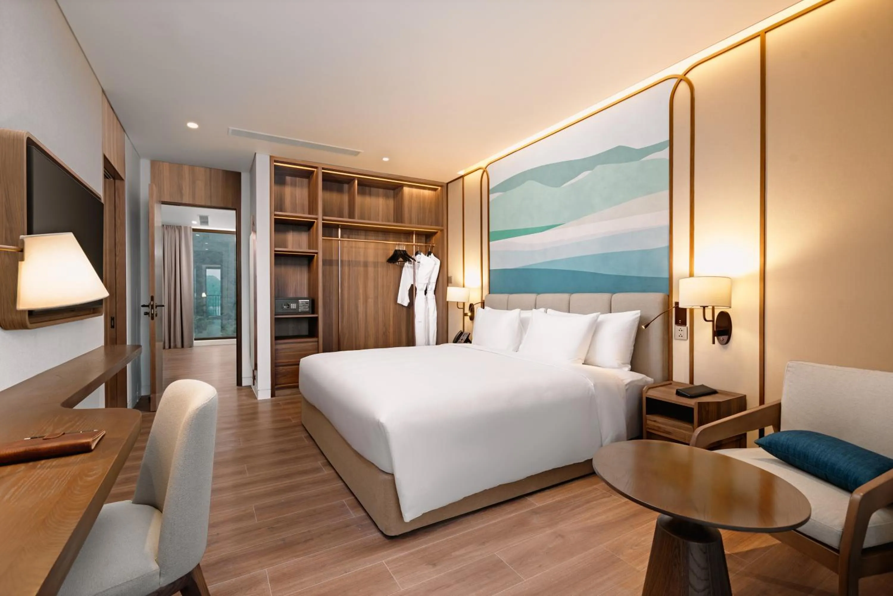 Photo of the whole room, Bed in Wyndham Garden Sonasea Van Don