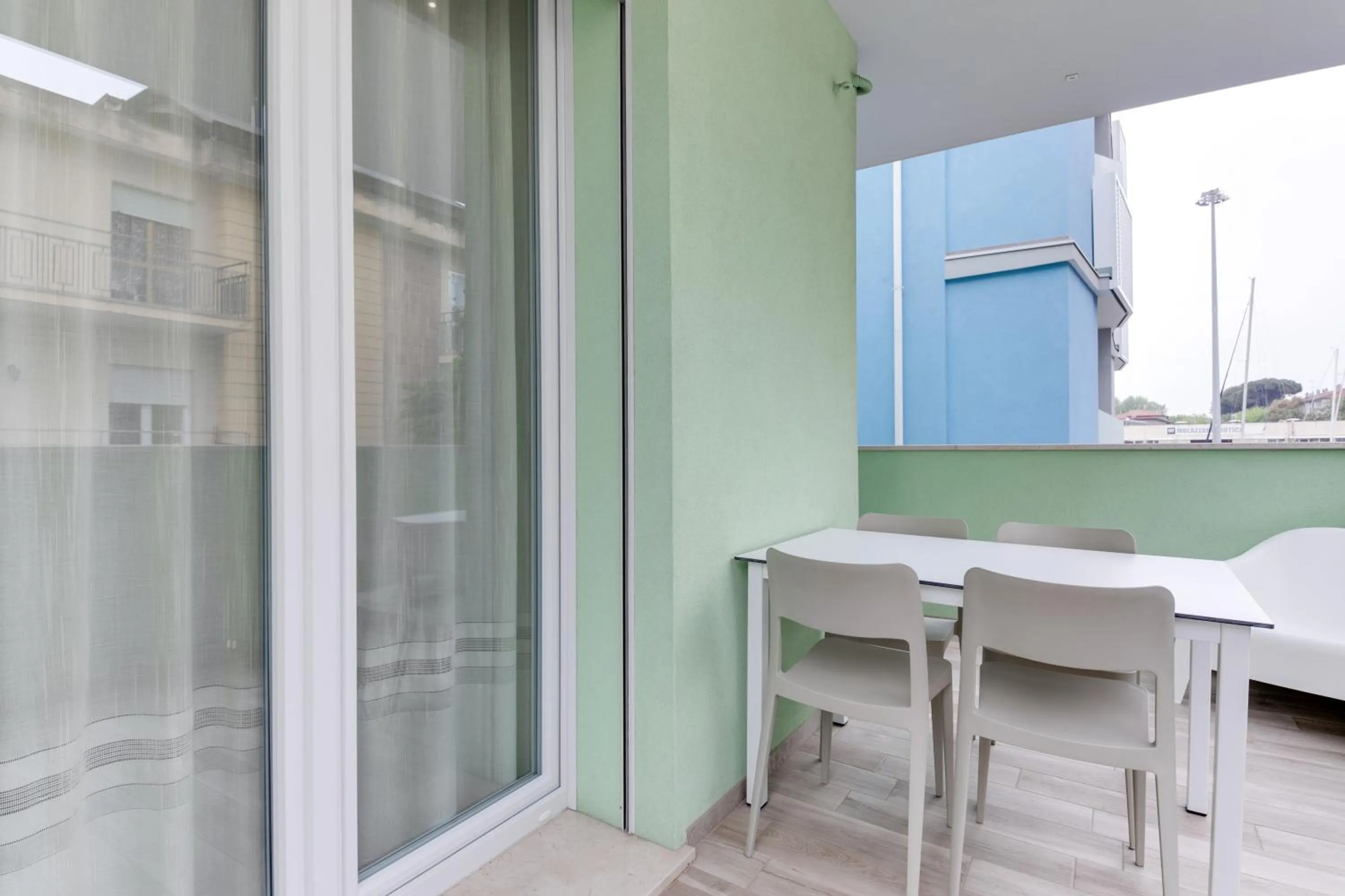 Dining area in Residence Diffuso Arcobaleno