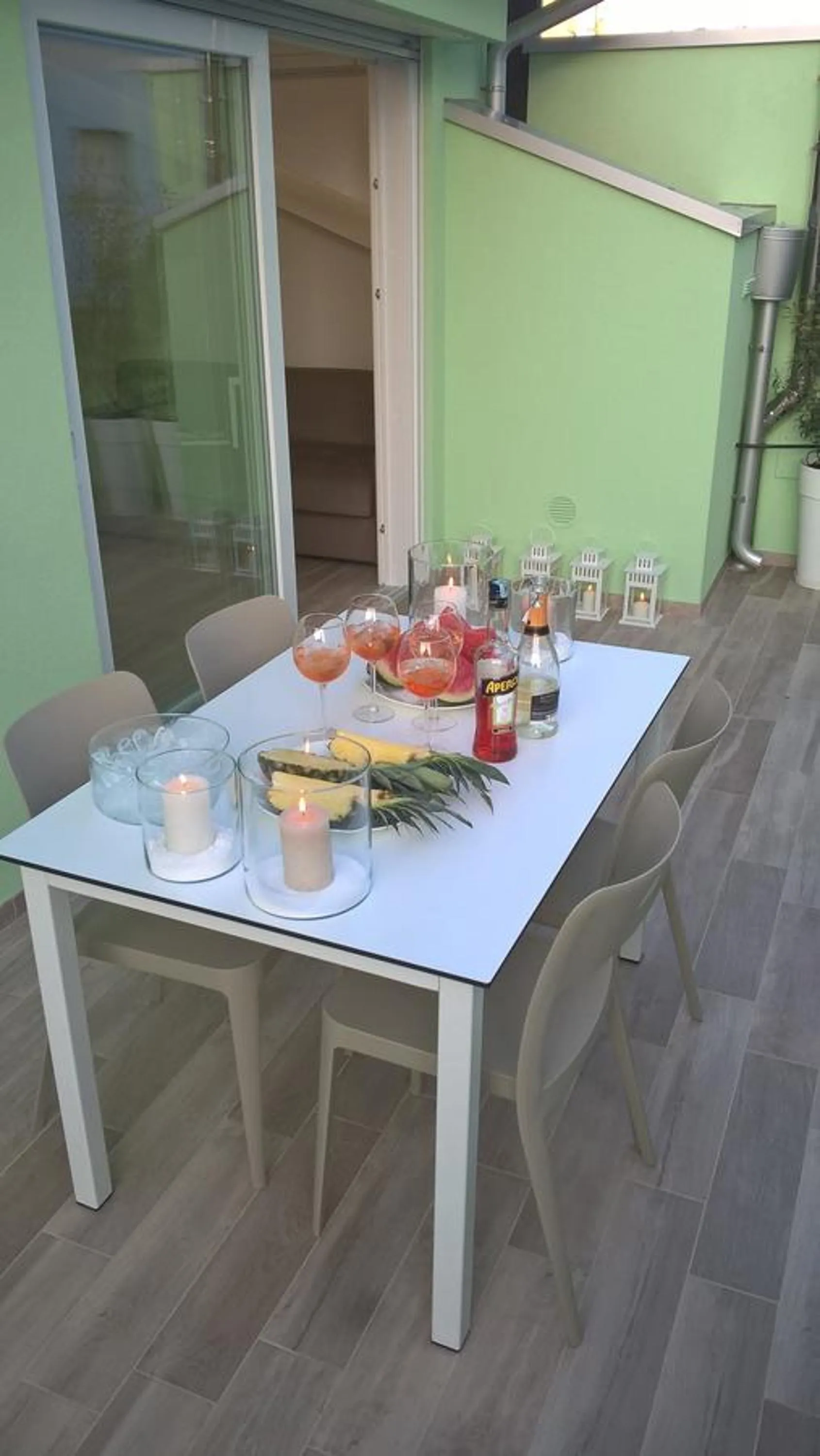 Balcony/Terrace in Residence Diffuso Arcobaleno