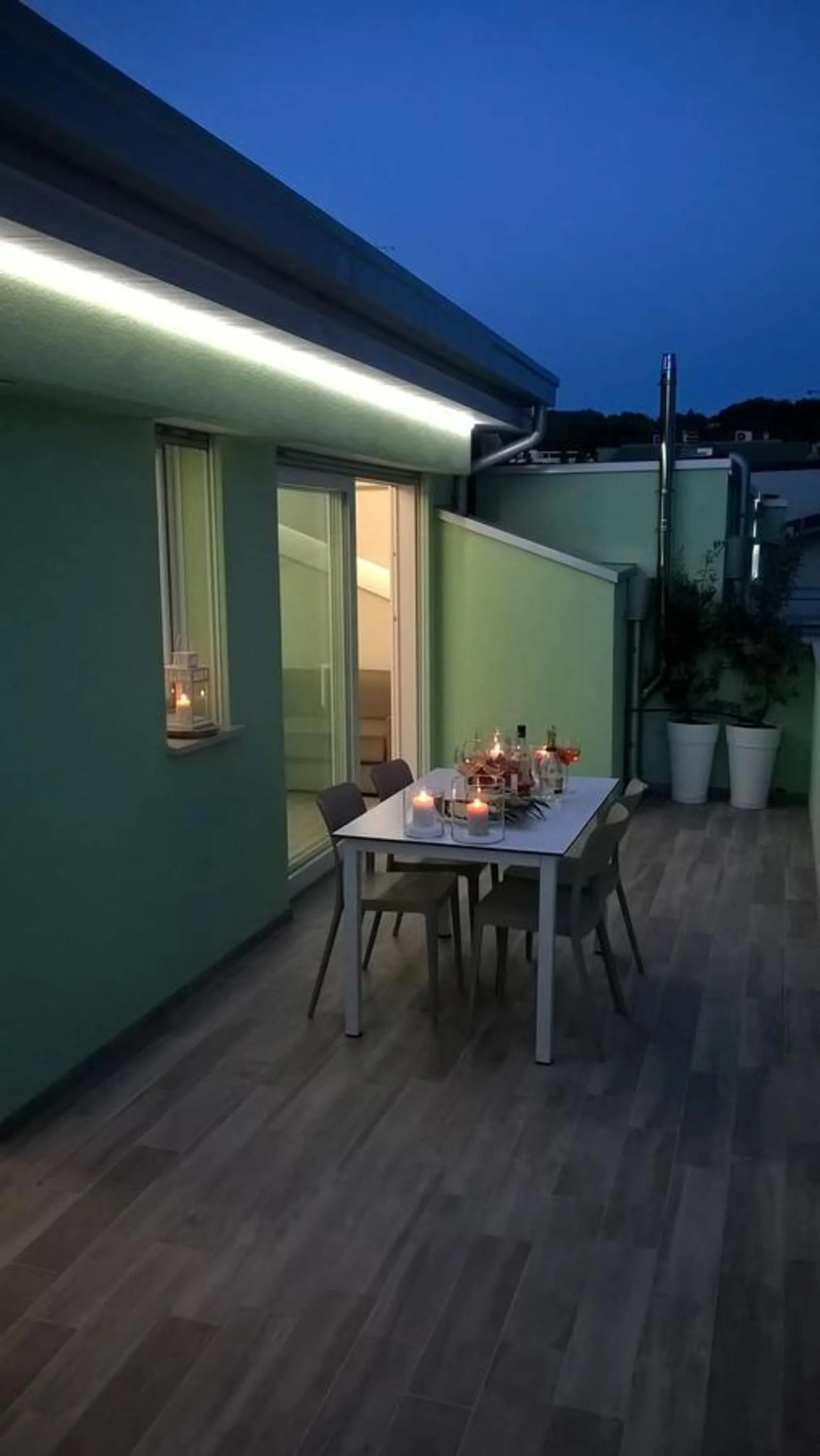 Balcony/Terrace in Residence Diffuso Arcobaleno