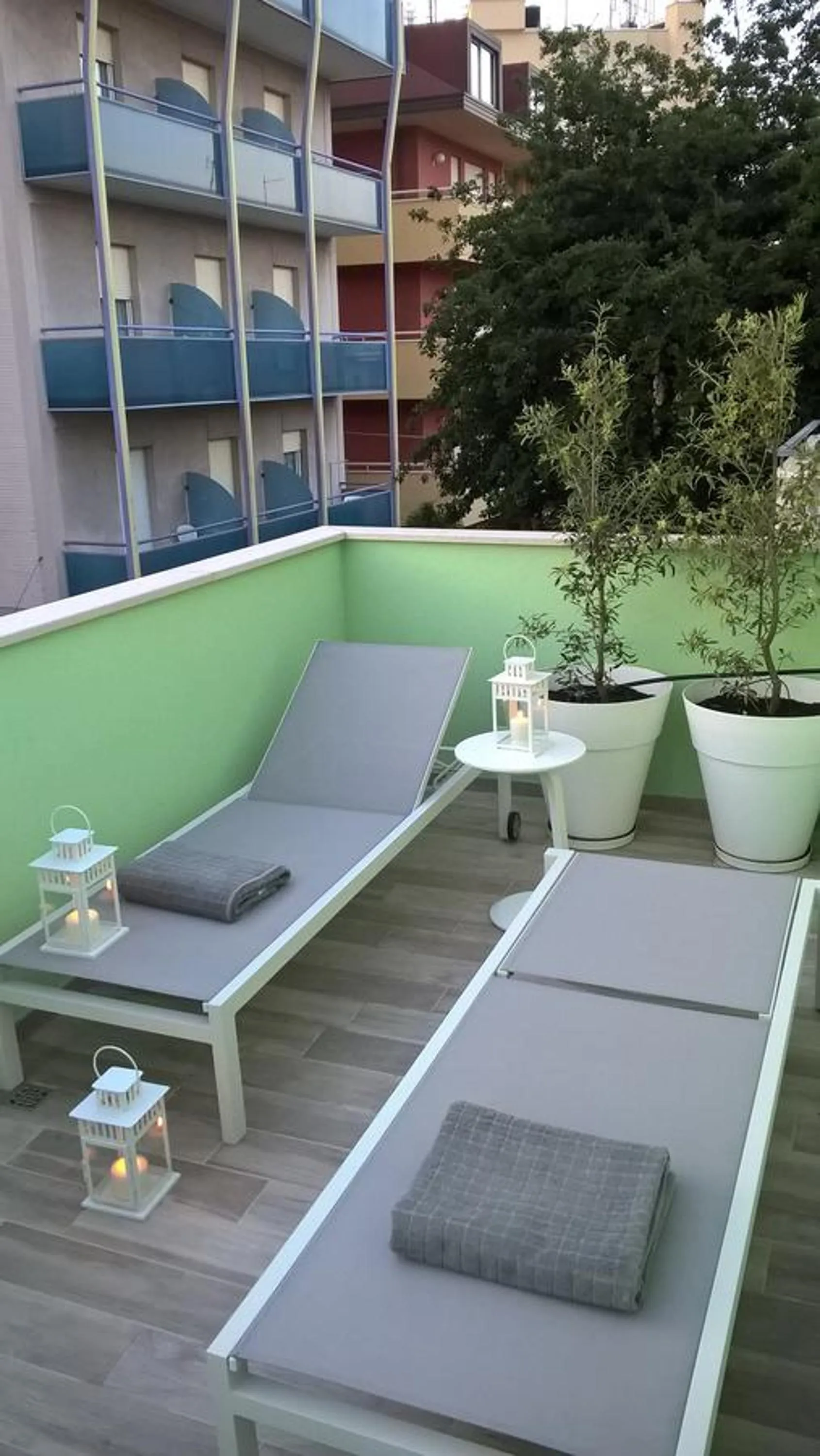 Balcony/Terrace in Residence Diffuso Arcobaleno