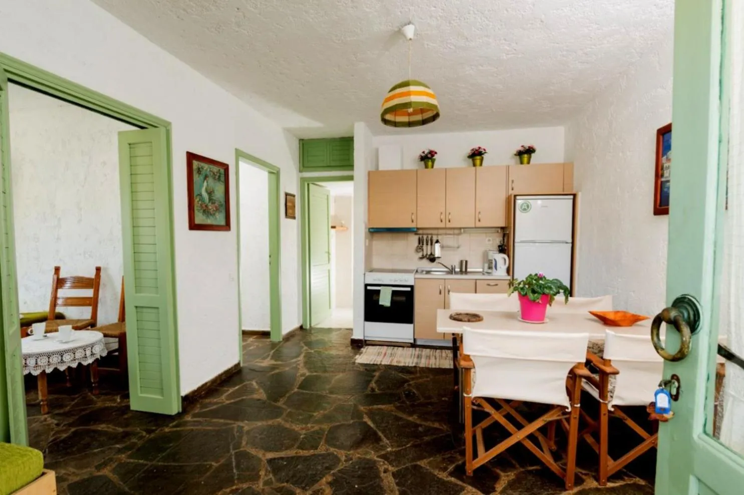 Kitchen or kitchenette in Elounda Collection Apartments