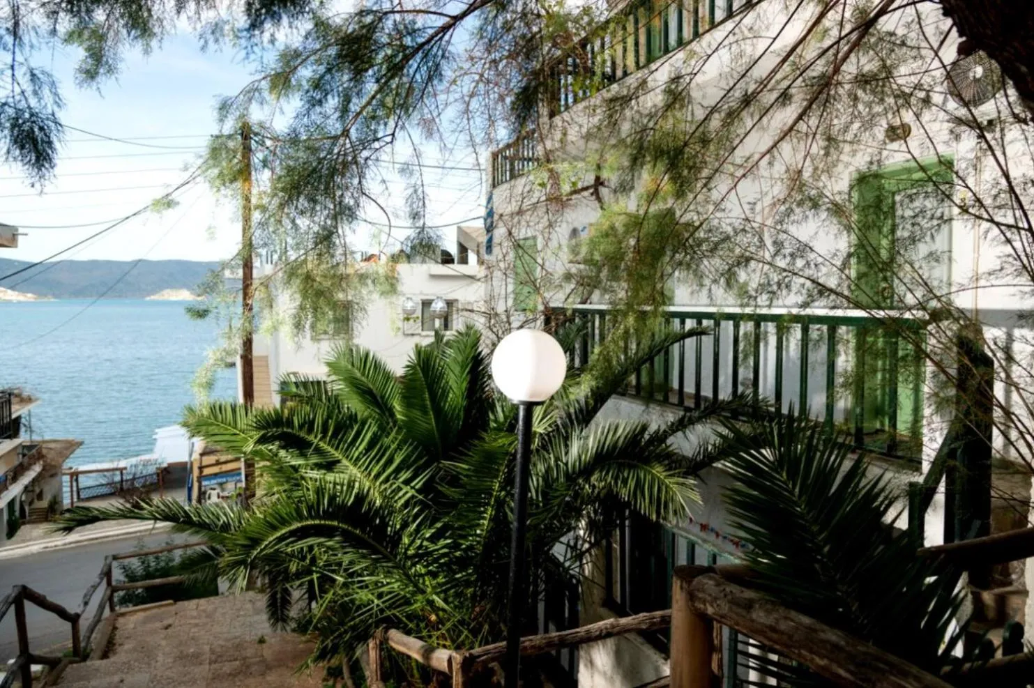 Balcony/Terrace in Elounda Collection Apartments