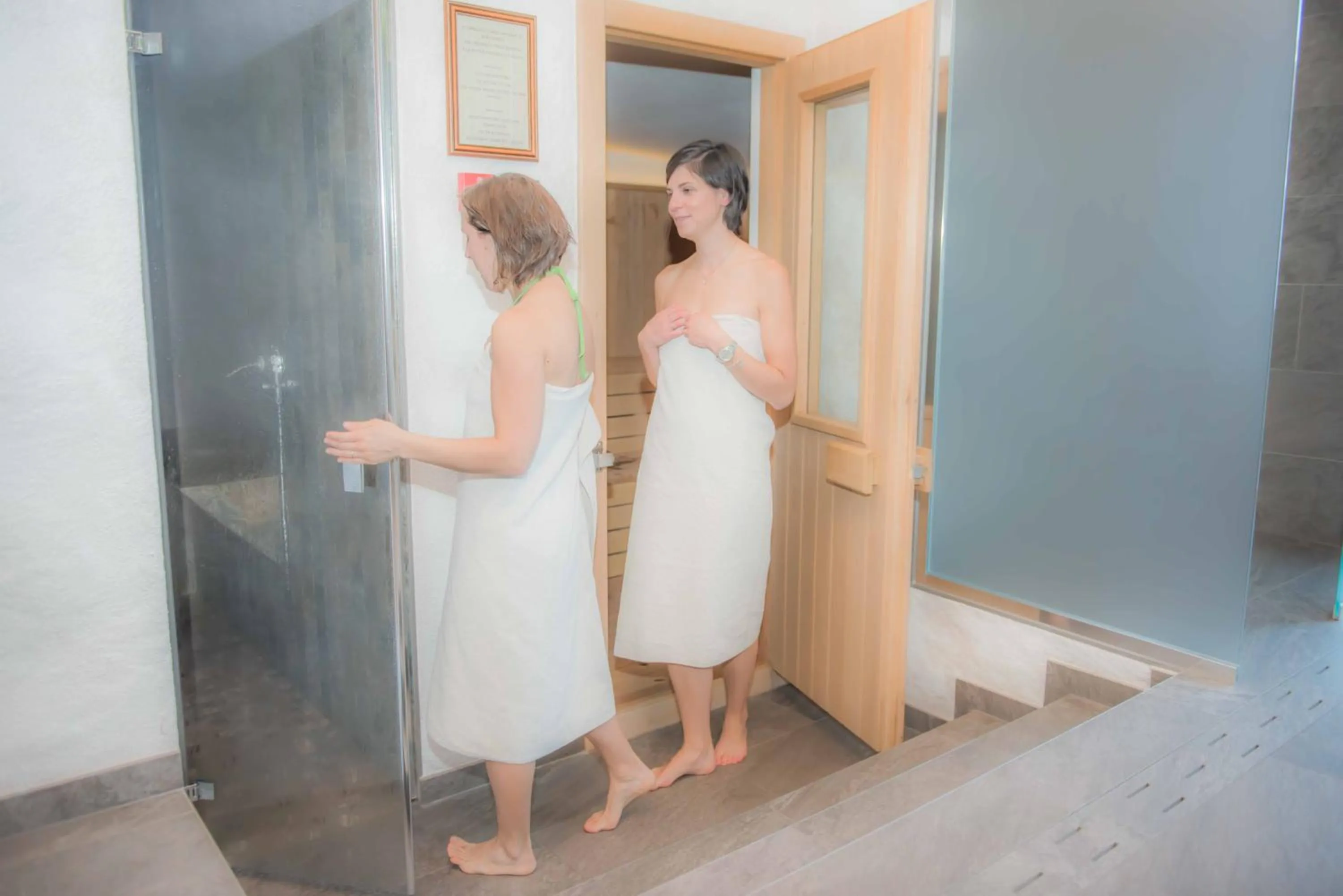 Sauna in Hotel Le Alpi