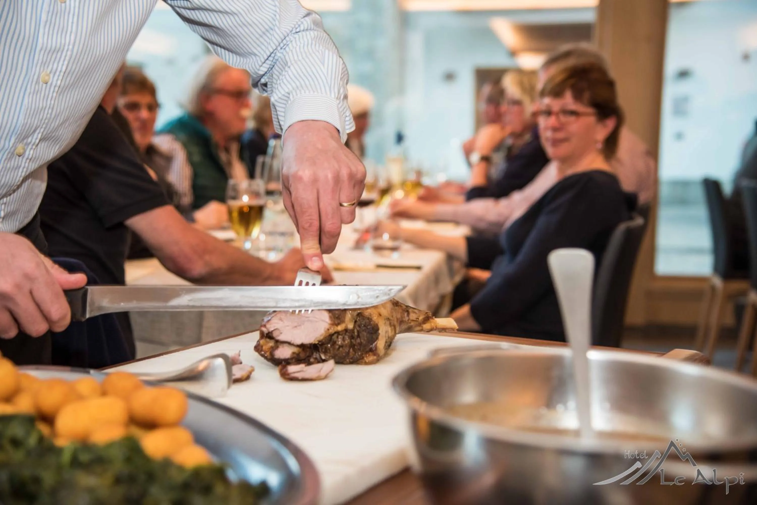 Restaurant/places to eat in Hotel Le Alpi