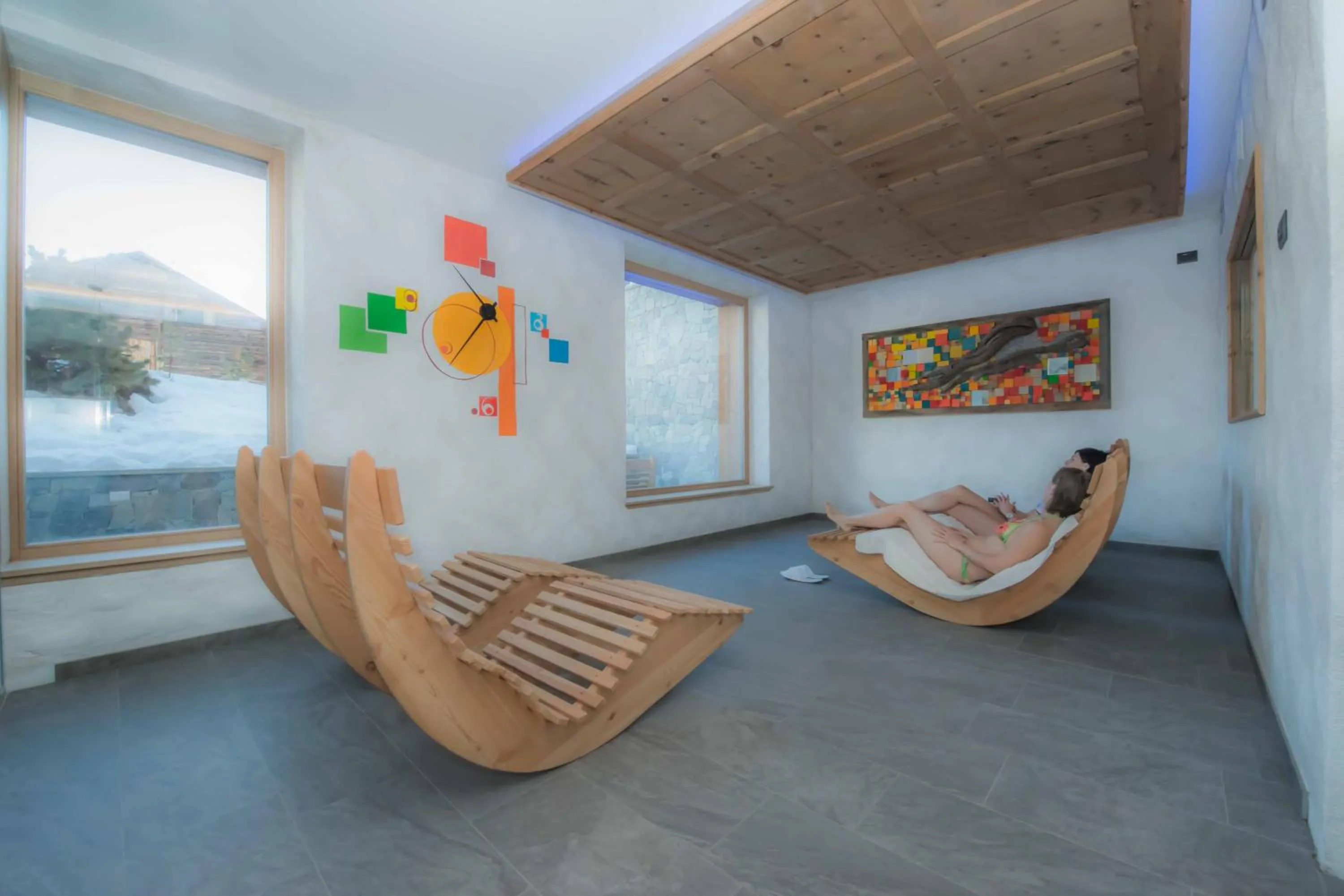 Spa and wellness centre/facilities in Hotel Le Alpi