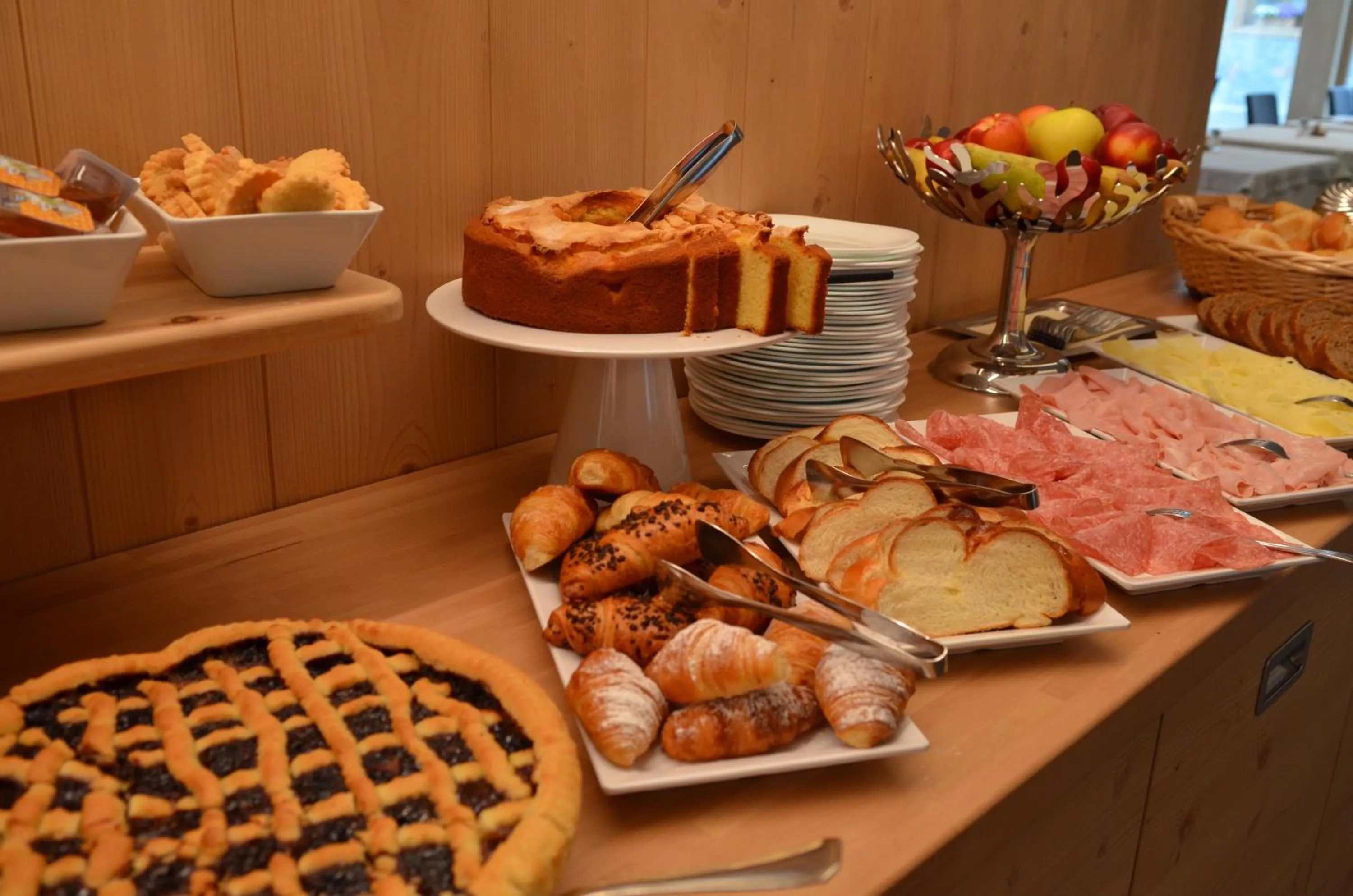 Breakfast in Hotel Le Alpi