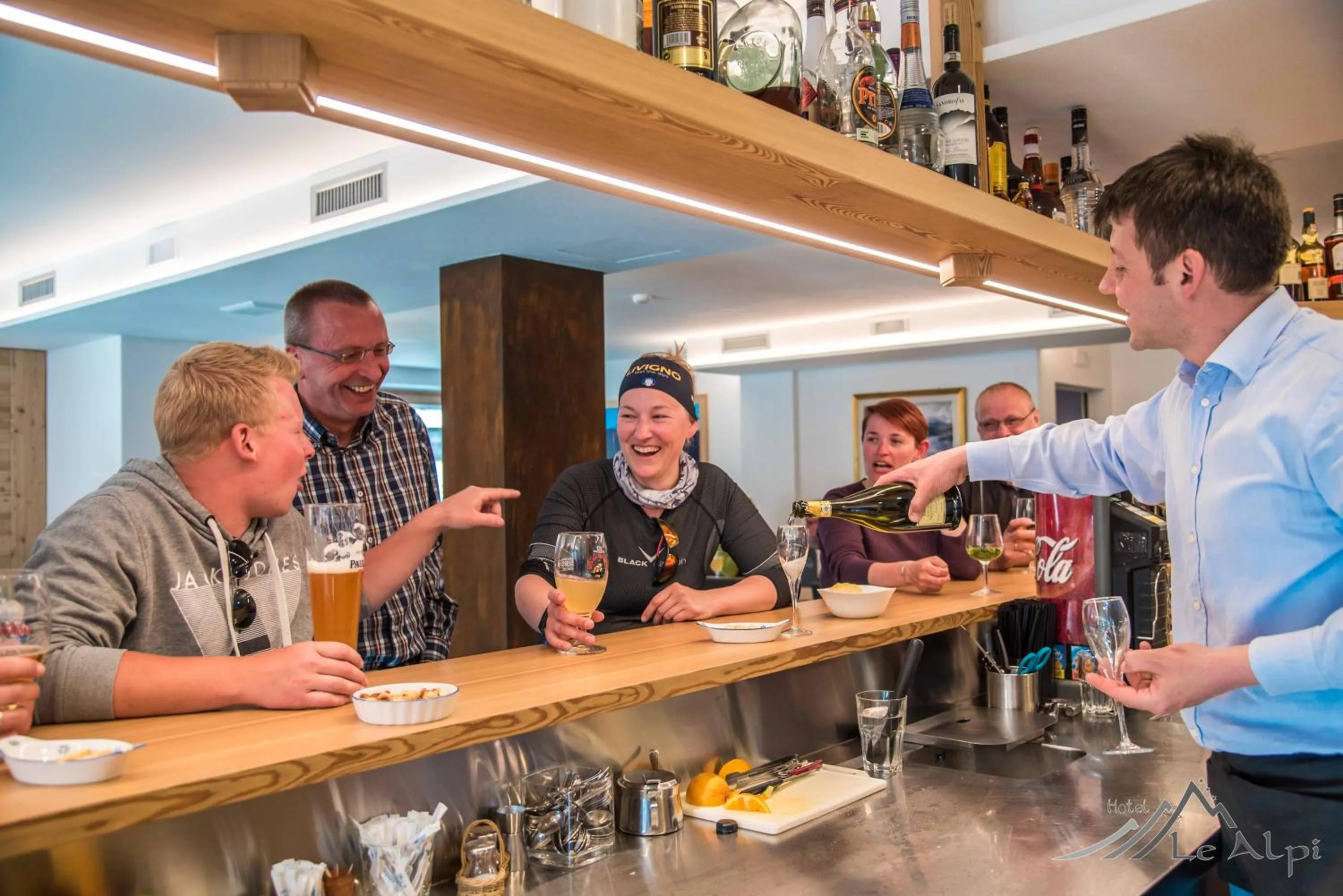 Staff in Hotel Le Alpi