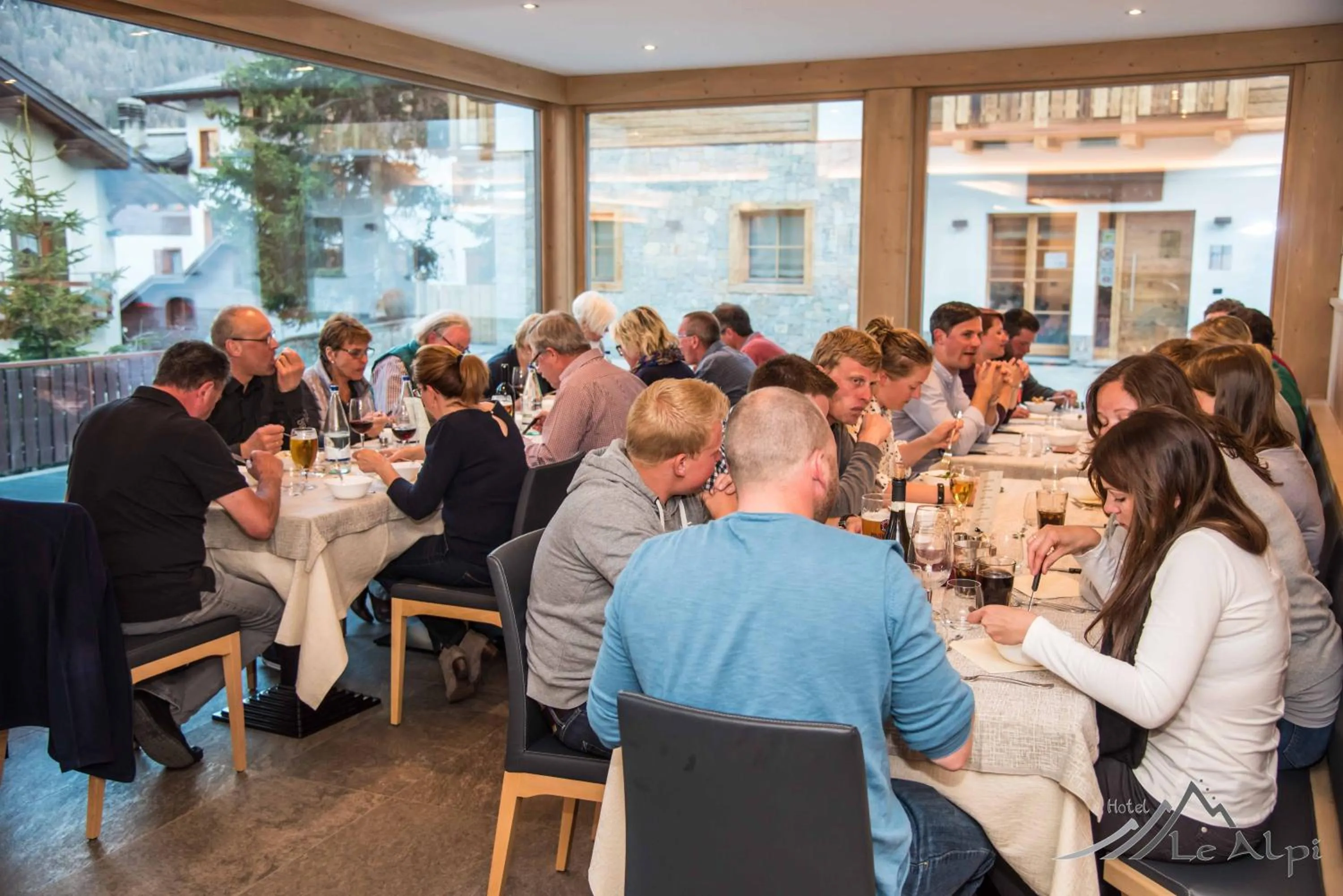 Restaurant/places to eat in Hotel Le Alpi