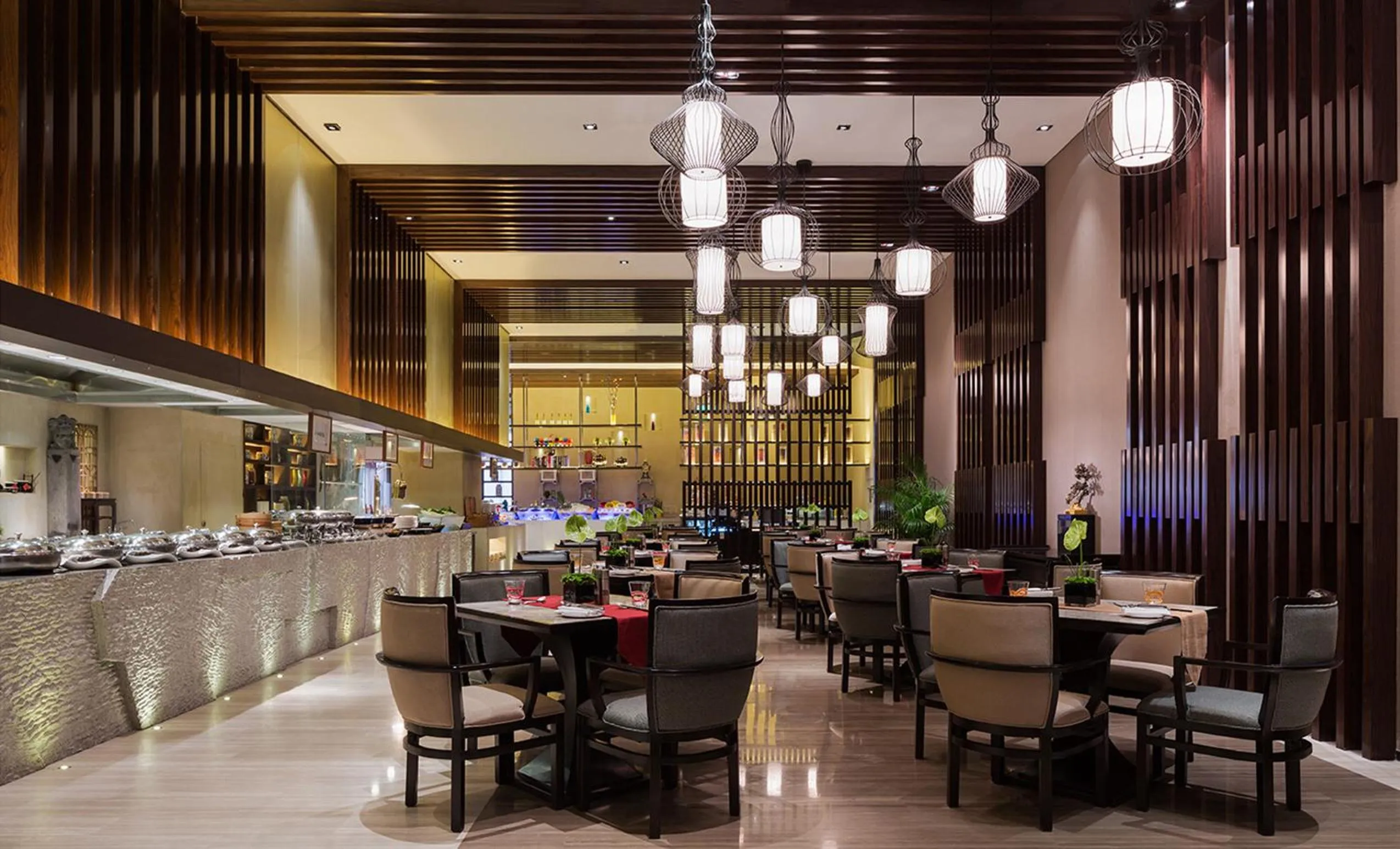 Restaurant/places to eat in Wanda Realm Hotel Wuhu