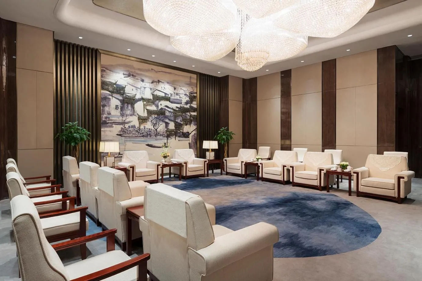 Meeting/conference room in Wanda Realm Hotel Wuhu