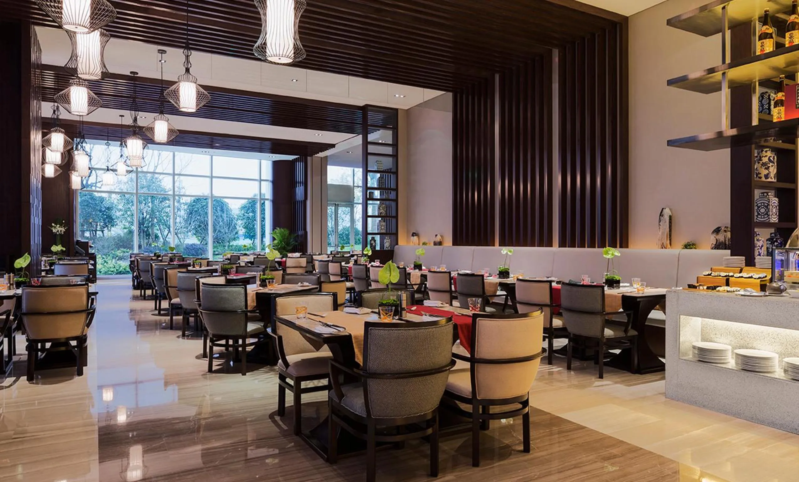 Restaurant/places to eat in Wanda Realm Hotel Wuhu