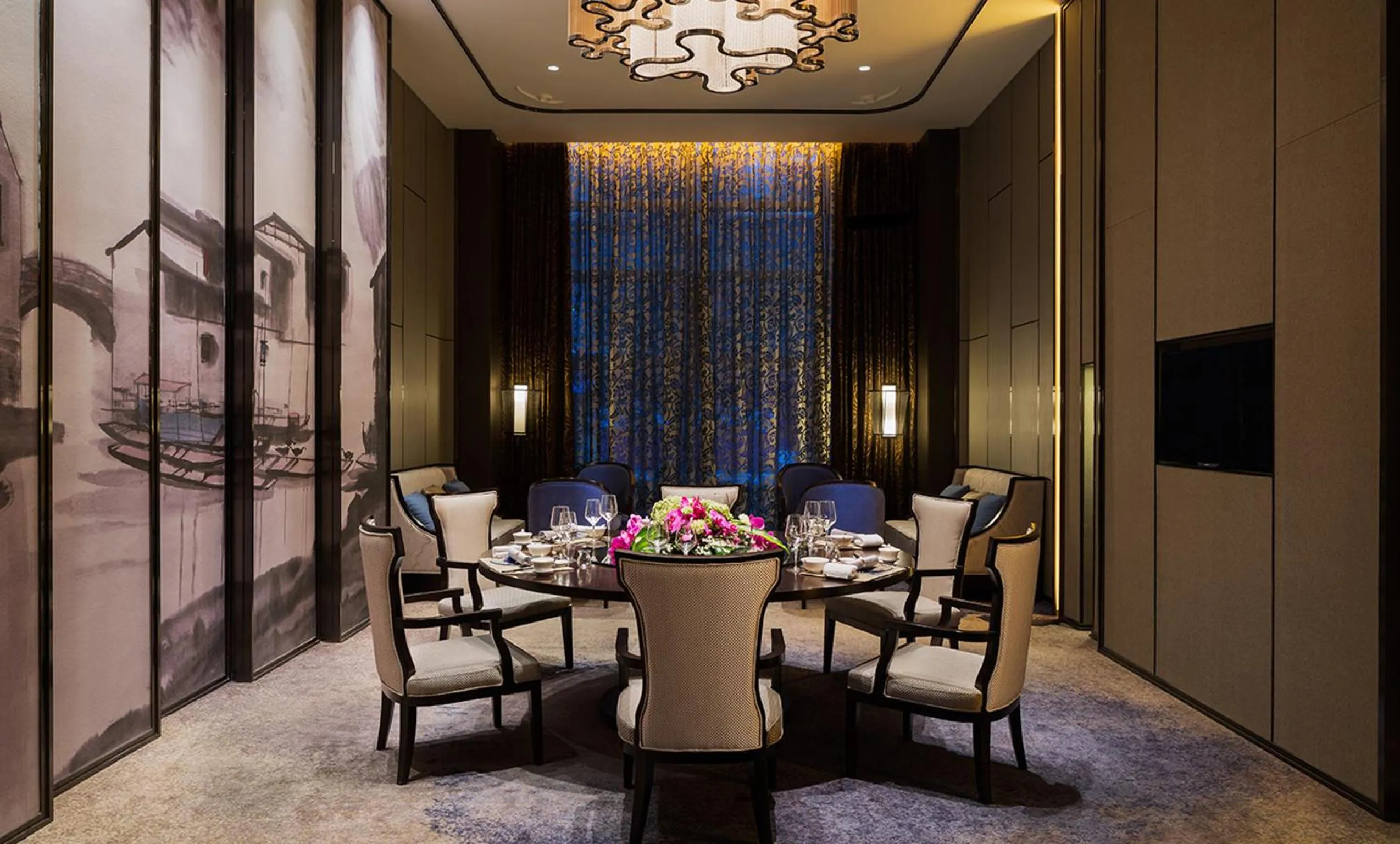 Restaurant/places to eat in Wanda Realm Hotel Wuhu