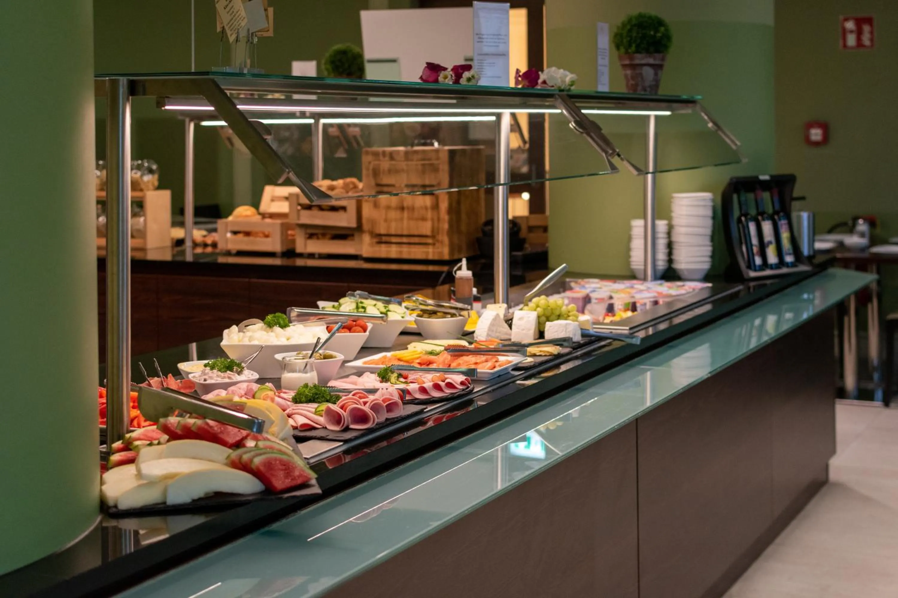 Buffet breakfast in Star G Hotel Premium Dresden Altmarkt
