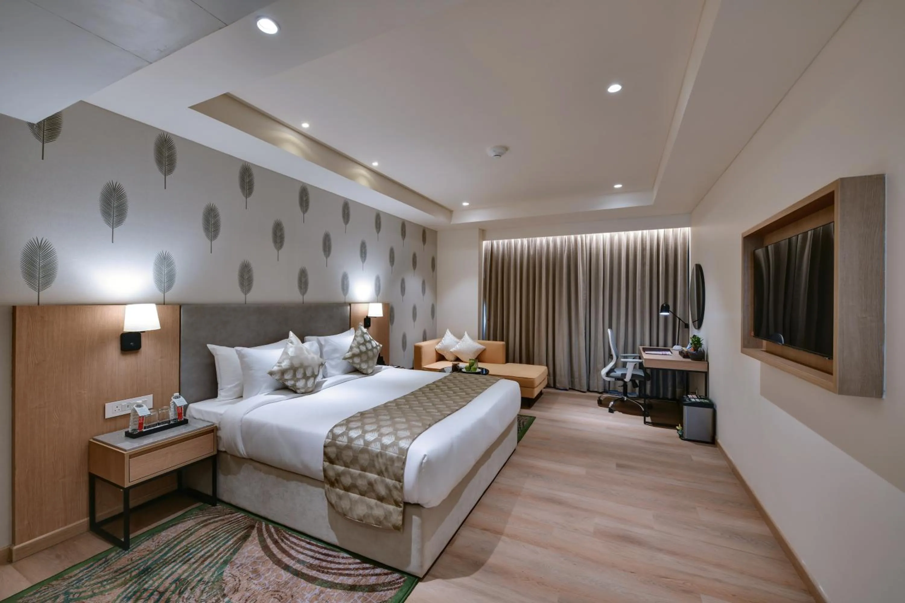 room service, Bed in The Fern Residency, Gandhinagar, Series by Marriott