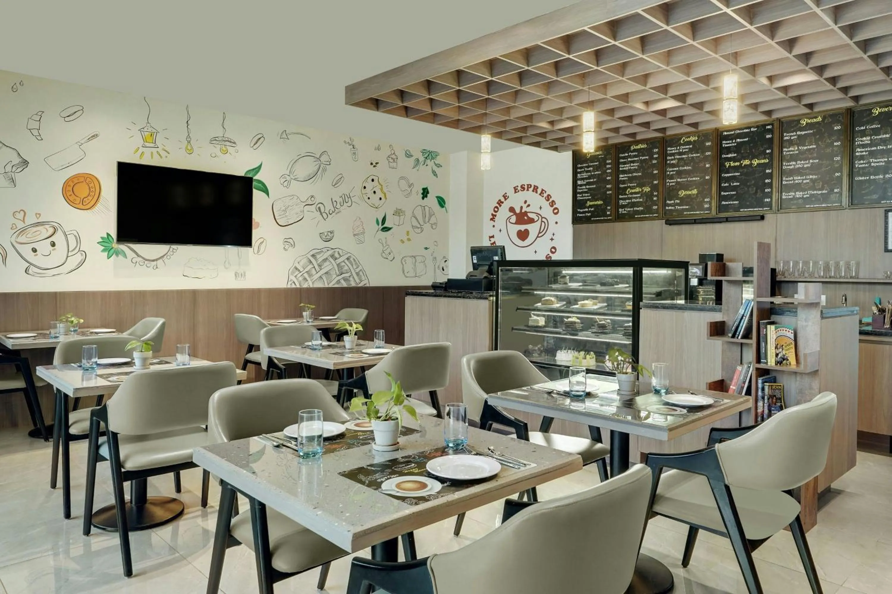 Restaurant/places to eat in The Fern Residency, Gandhinagar, Series by Marriott