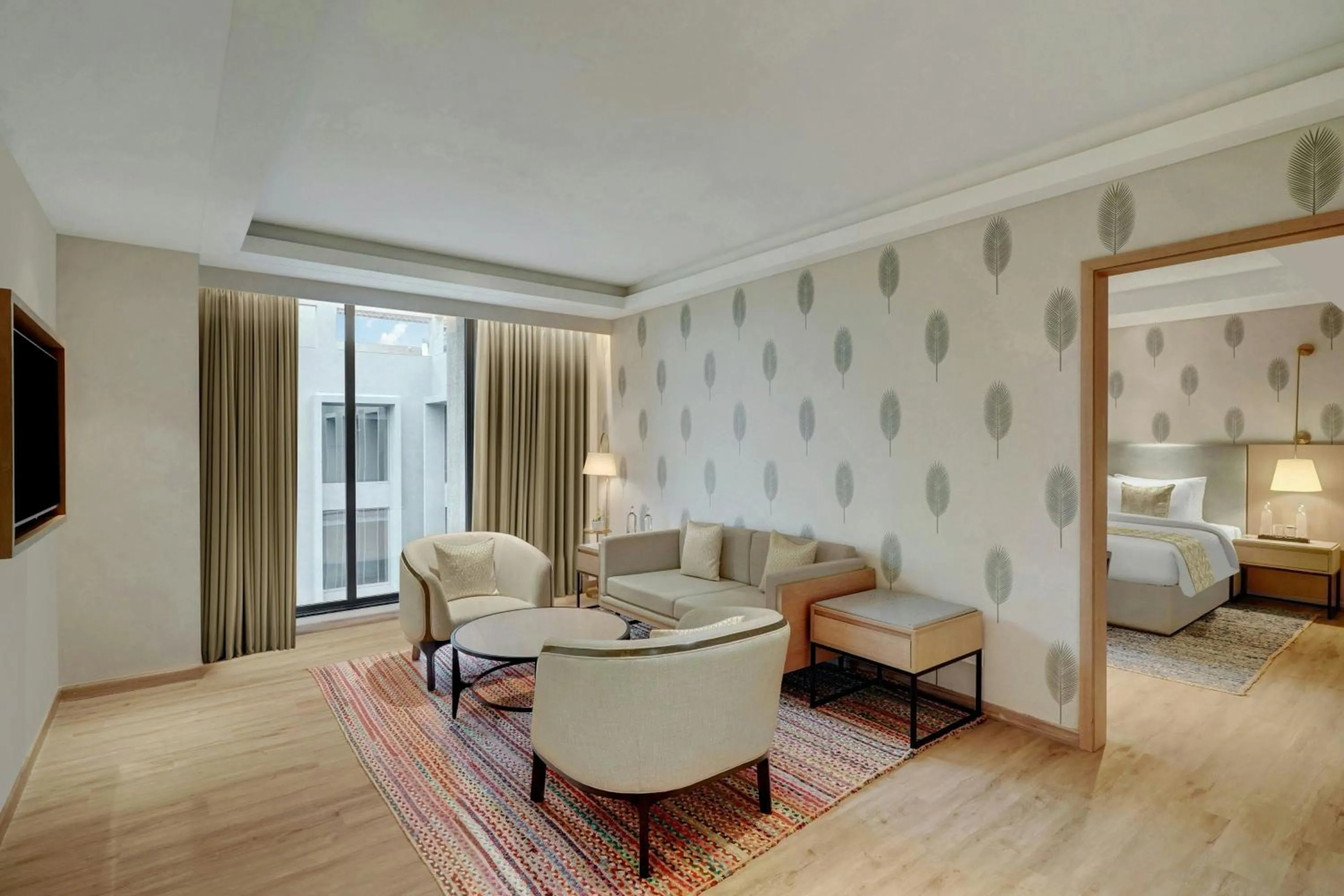 Living room in The Fern Residency, Gandhinagar, Series by Marriott