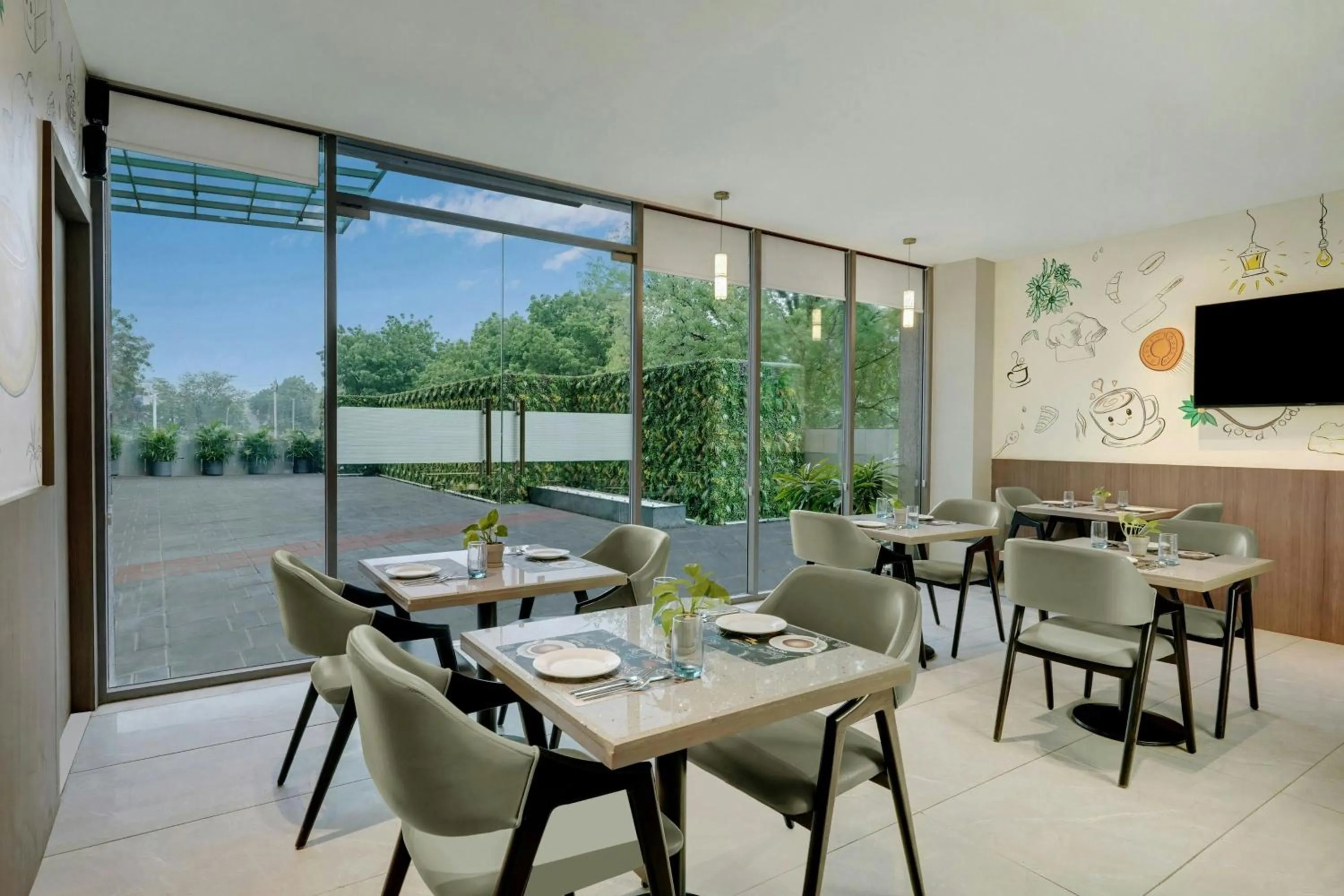 Restaurant/places to eat in The Fern Residency, Gandhinagar, Series by Marriott