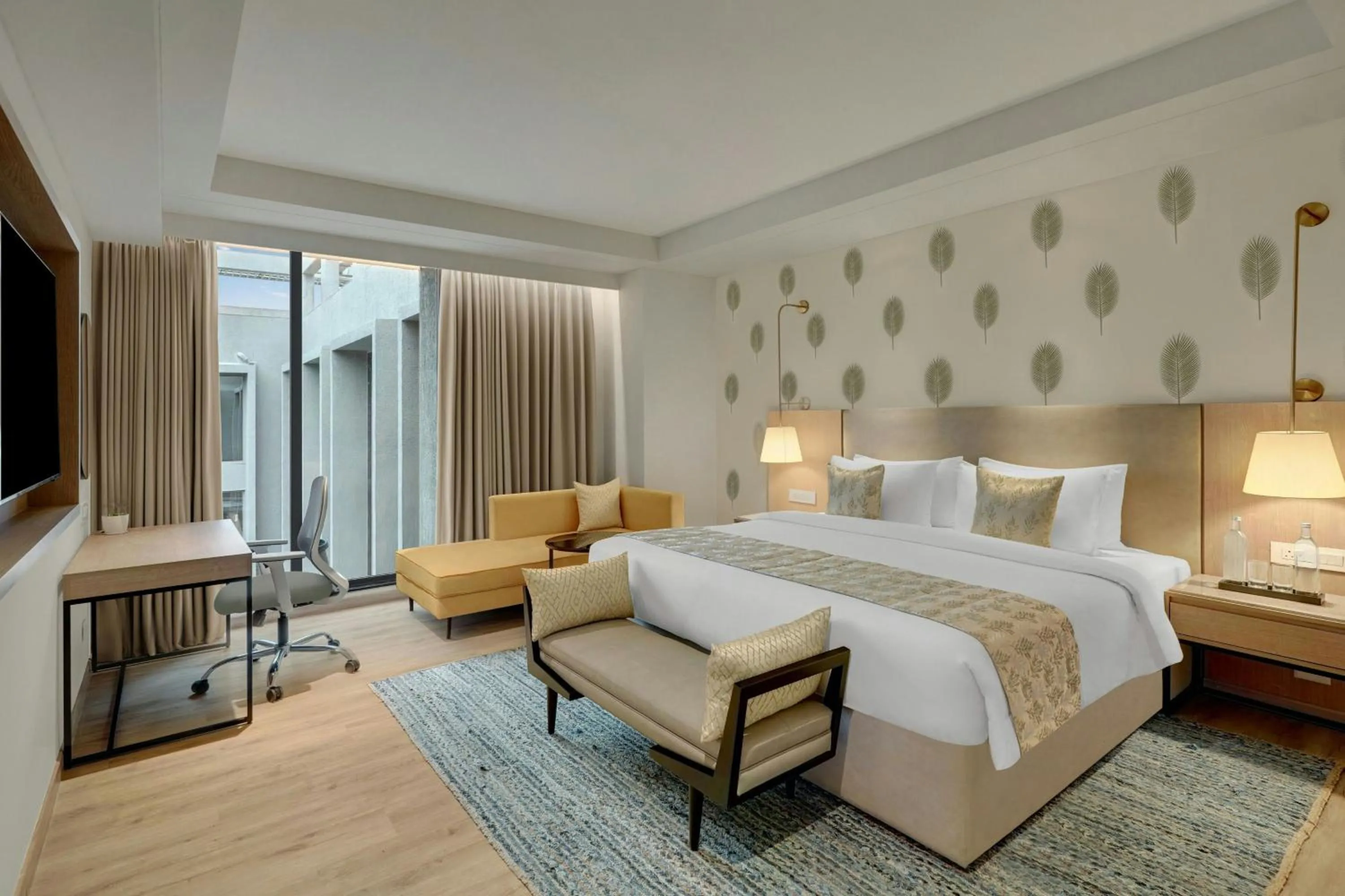 Bedroom, Bed in The Fern Residency, Gandhinagar, Series by Marriott