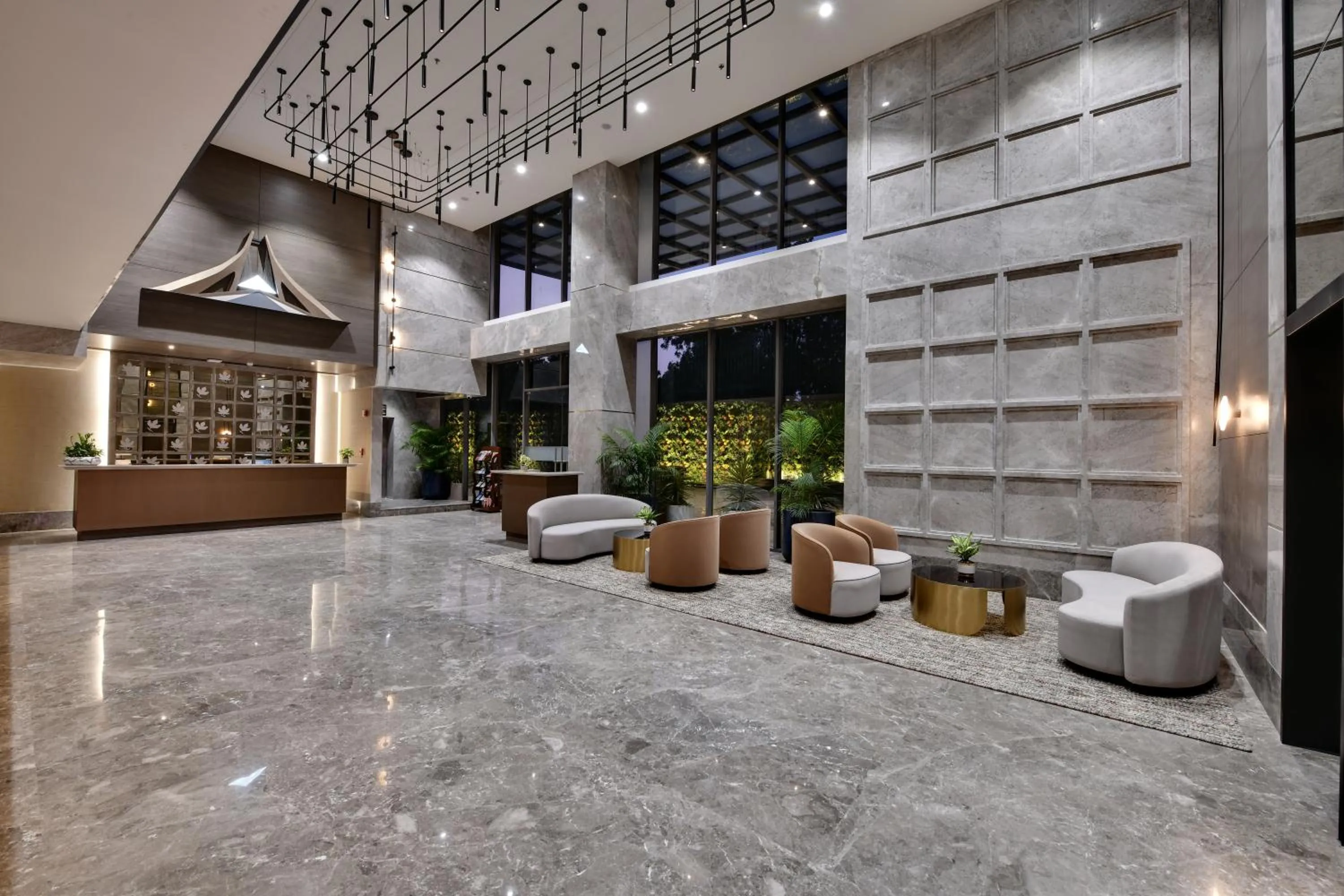 Lobby or reception in The Fern Residency, Gandhinagar, Series by Marriott
