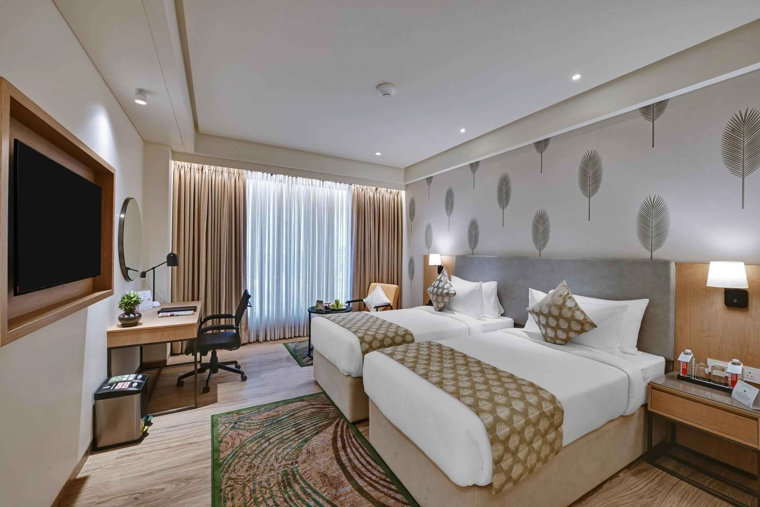 Bed in The Fern Residency, Gandhinagar, Series by Marriott