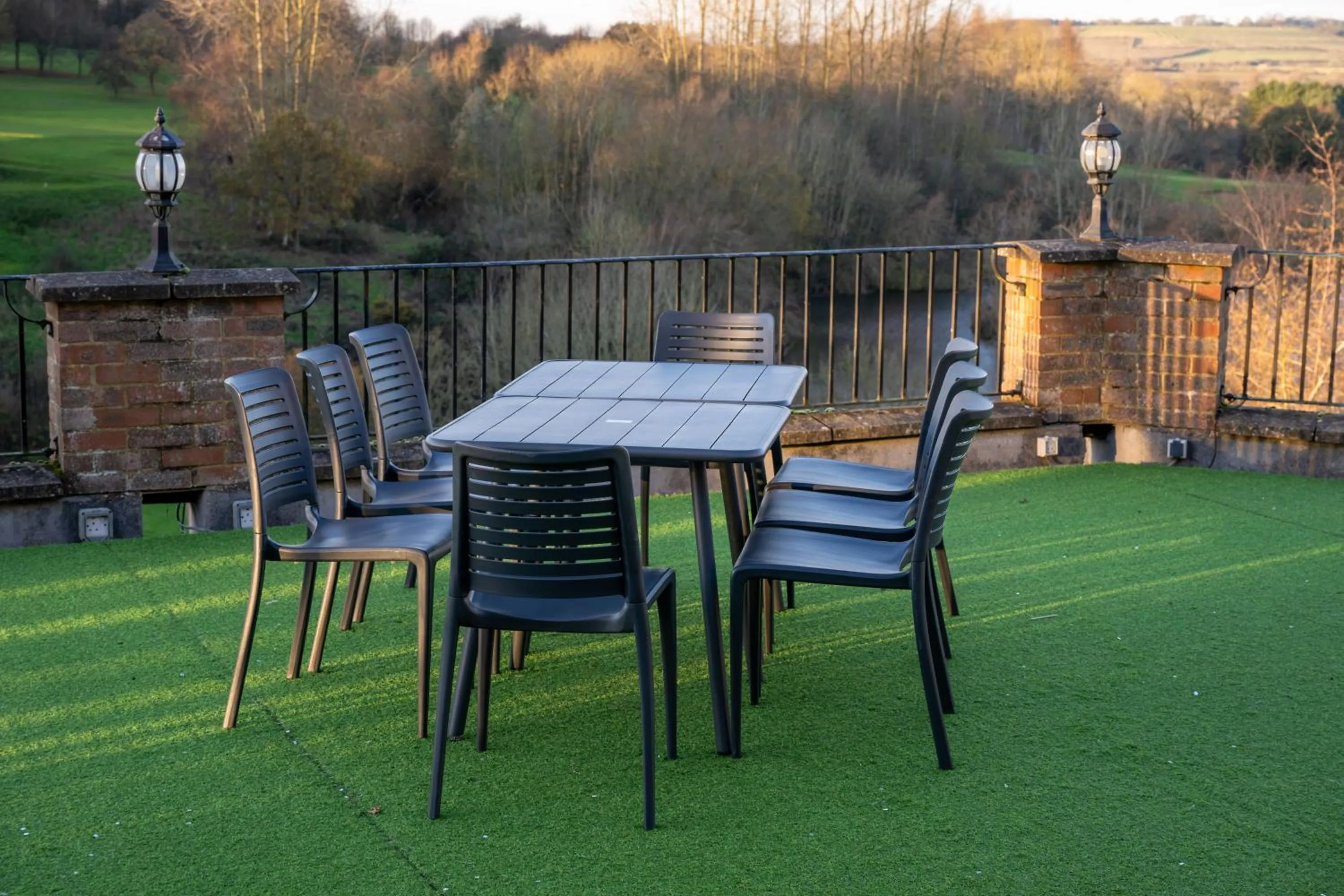 Balcony/Terrace in Hellidon Lakes Hotel