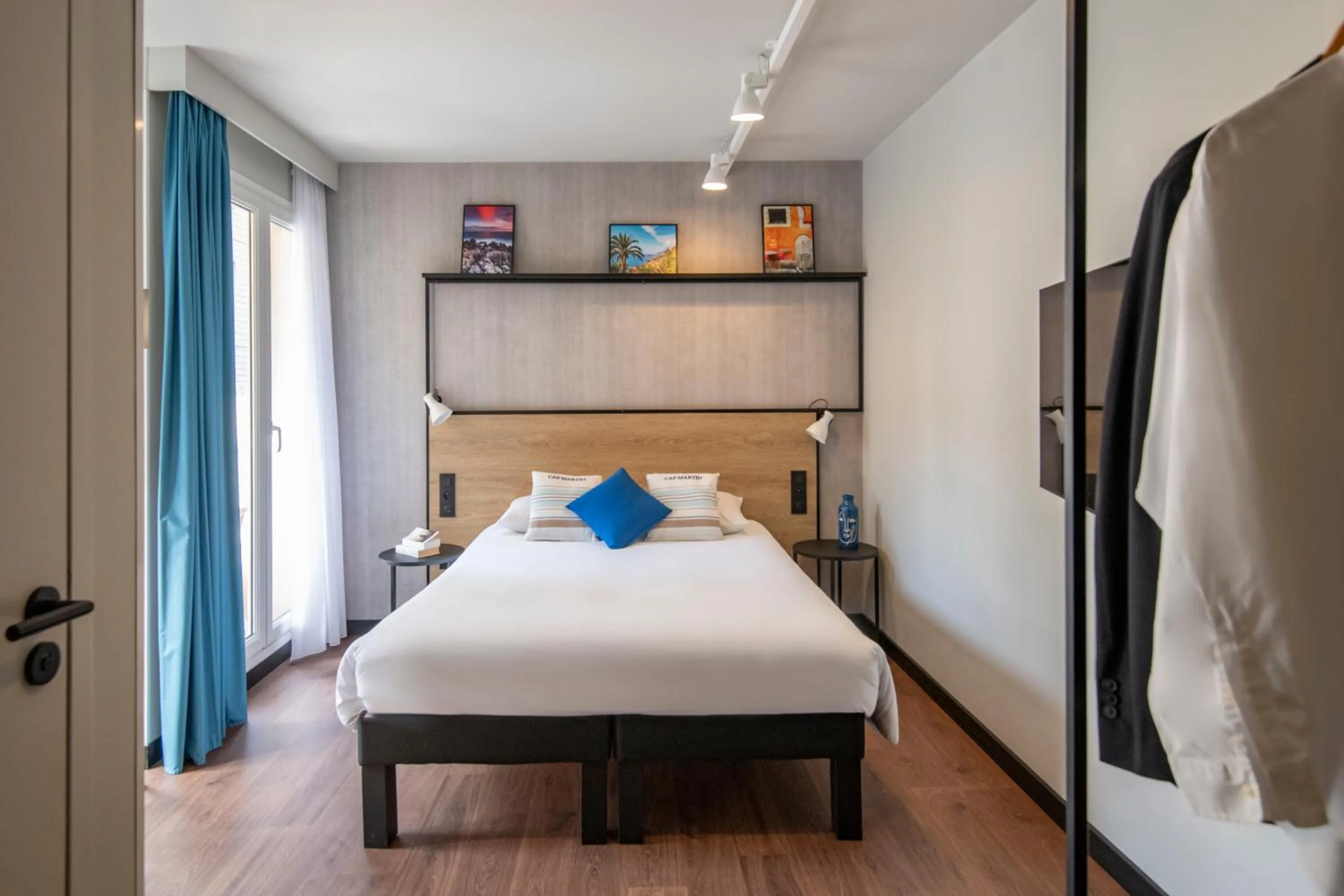 Bed in Ibis Roquebrune Cap Martin Menton