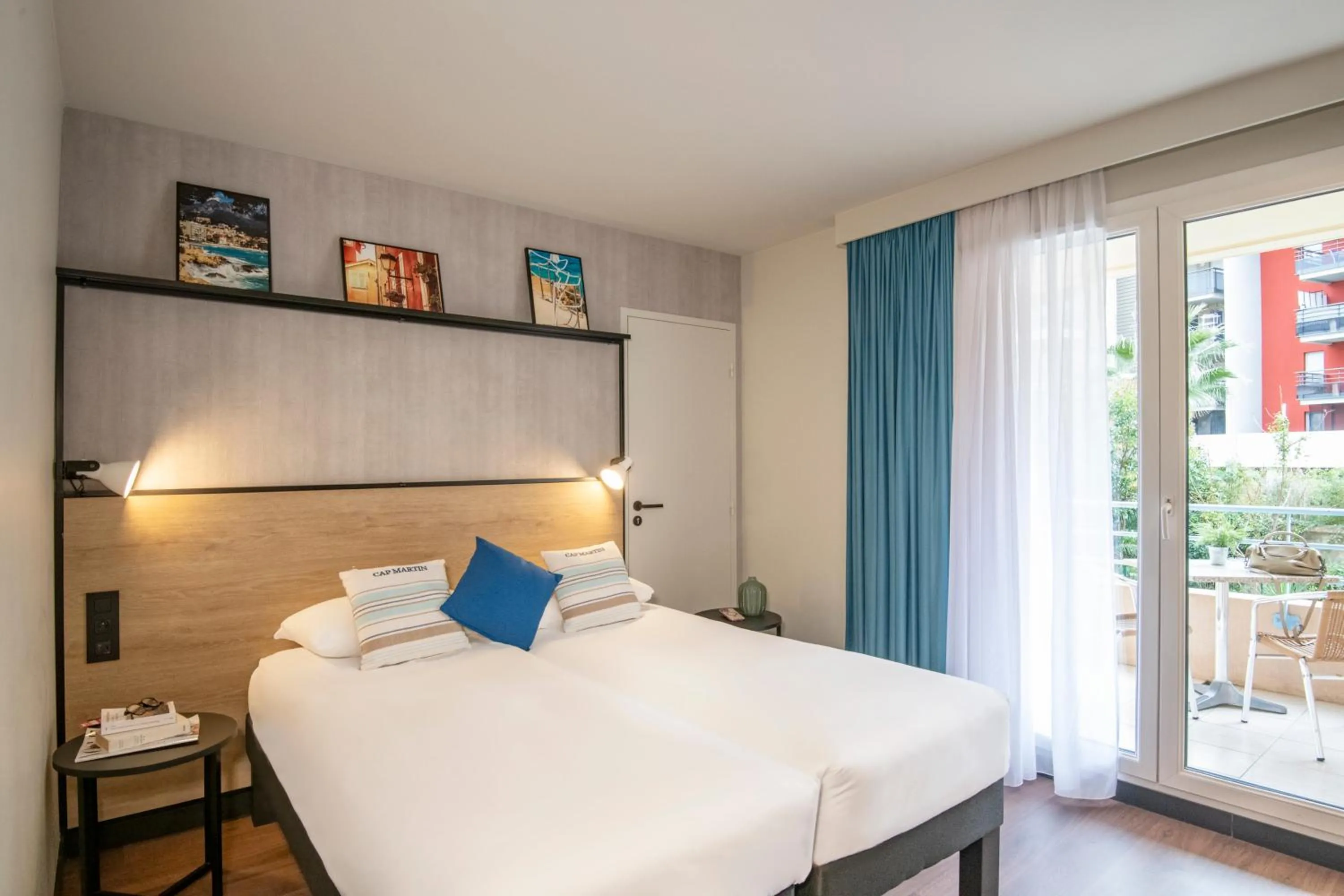 Bed in Ibis Roquebrune Cap Martin Menton