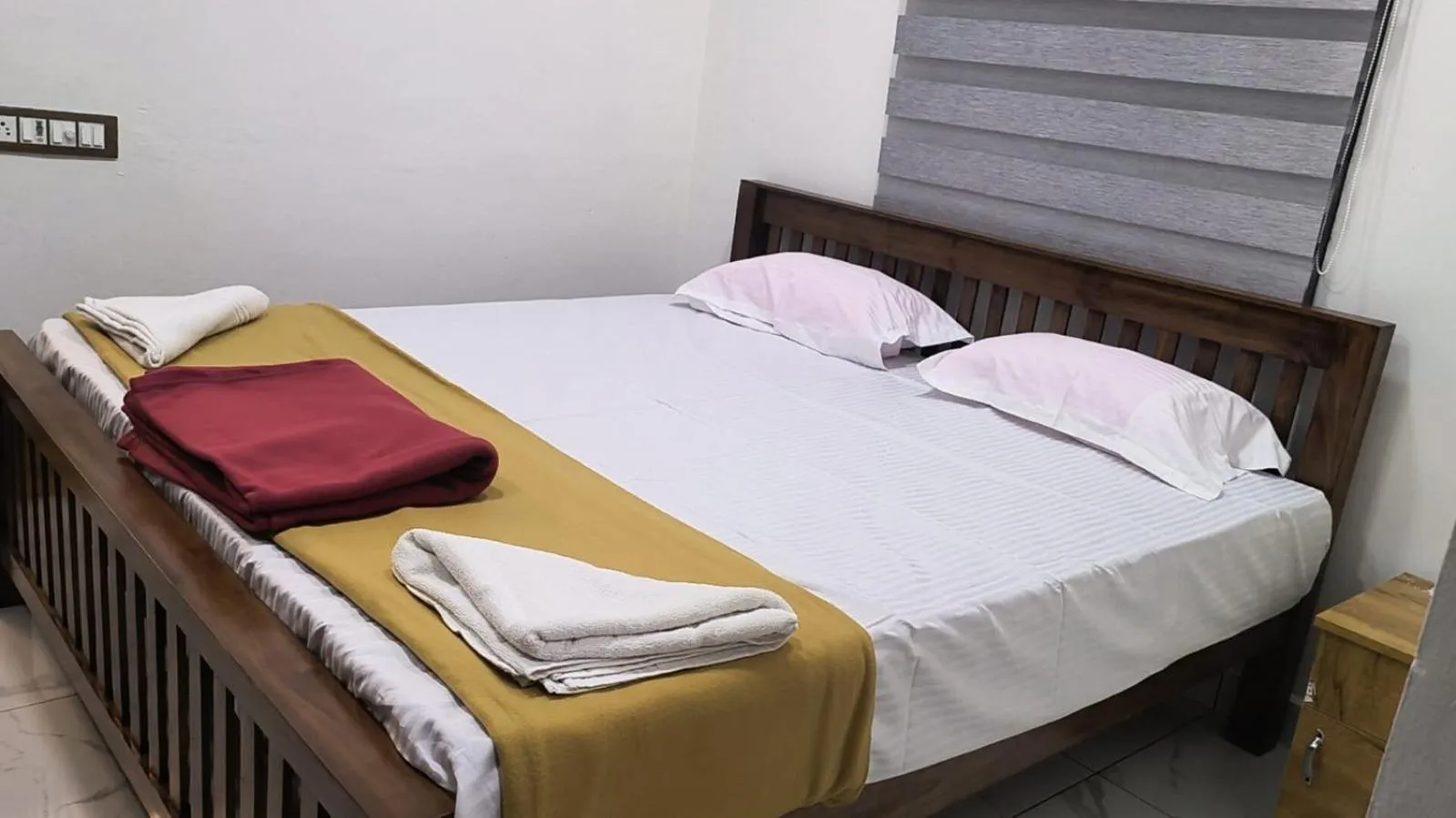 Bed in Dusk Vistas Resort