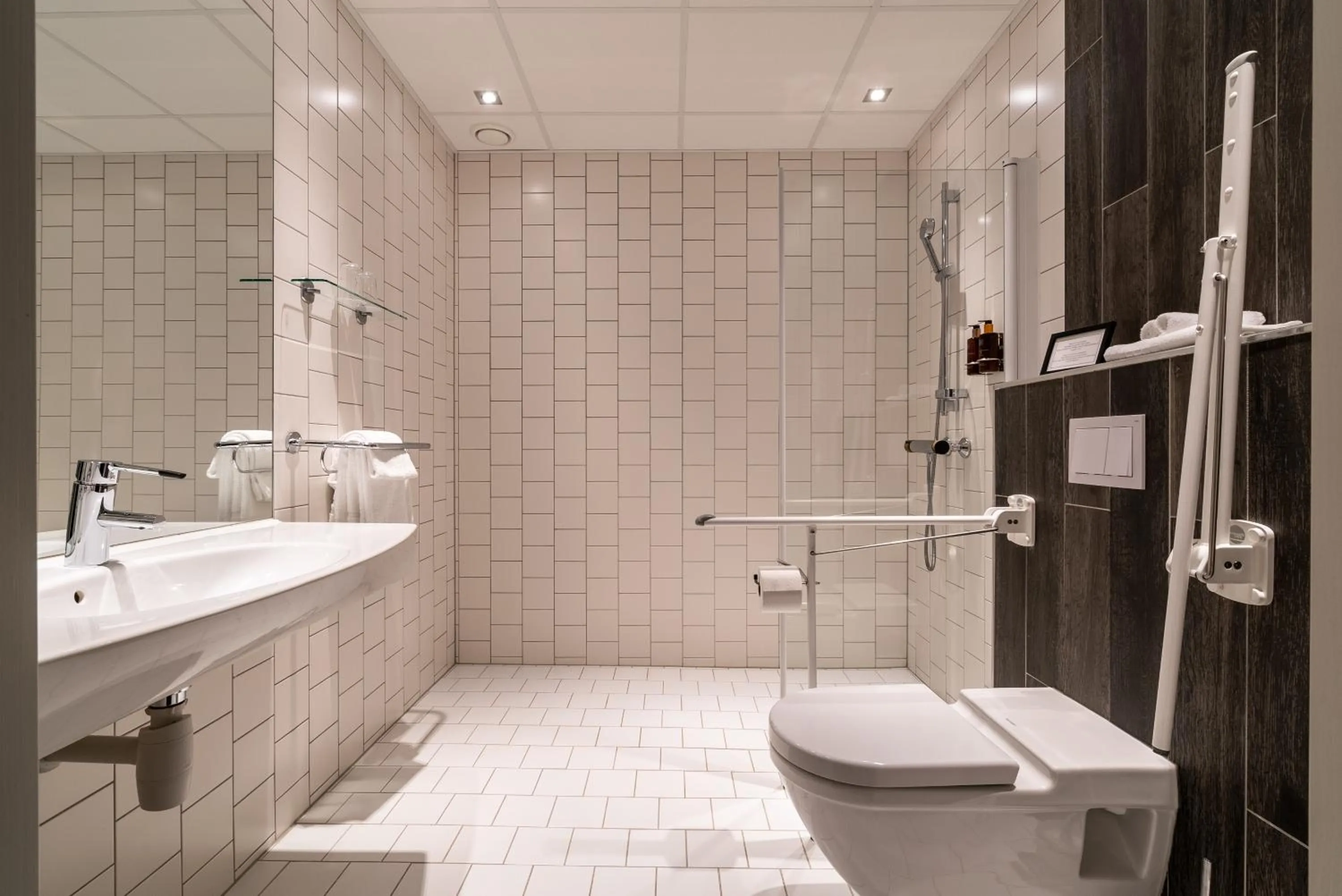 Shower in Vollan Gjestestue