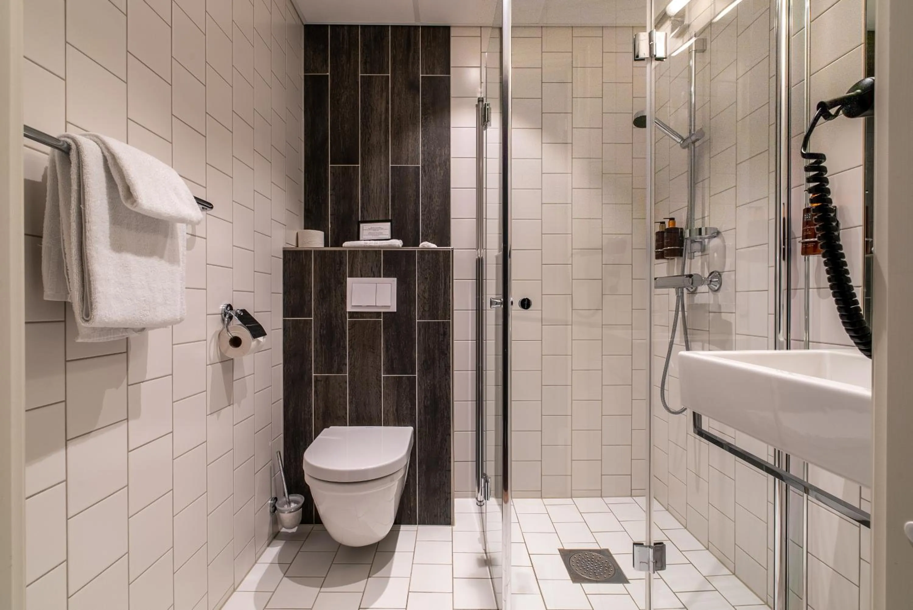 Shower in Vollan Gjestestue