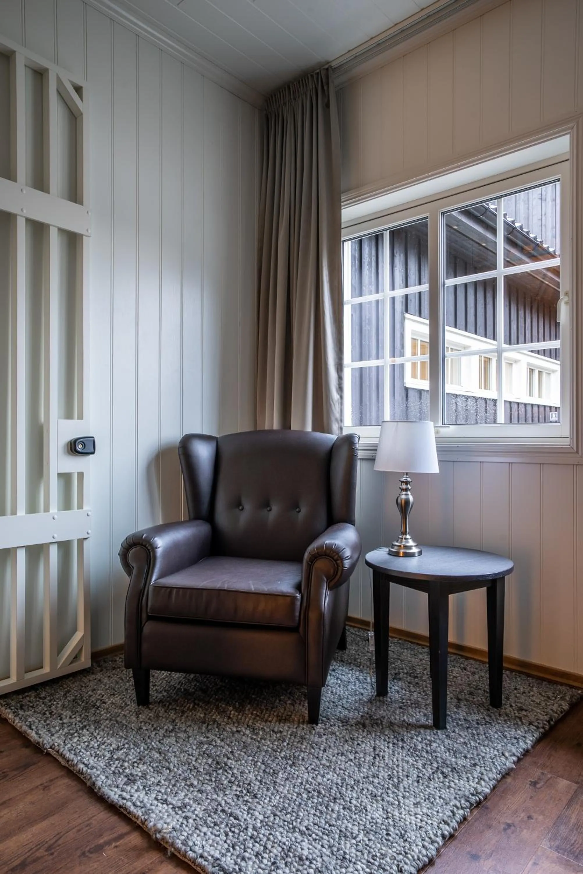 Seating area in Vollan Gjestestue