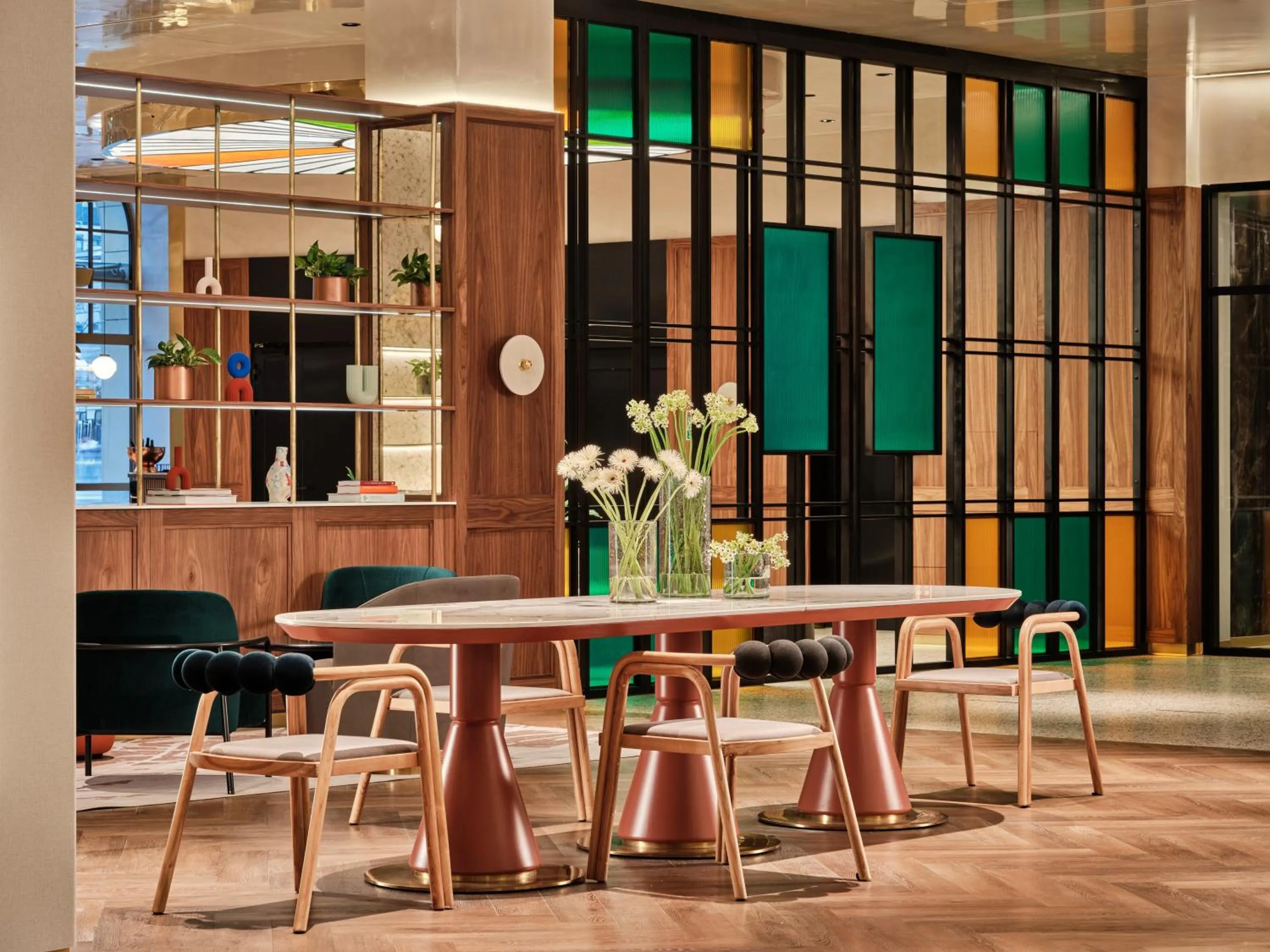 Lobby or reception in Mövenpick Grand Hotel Wroclaw