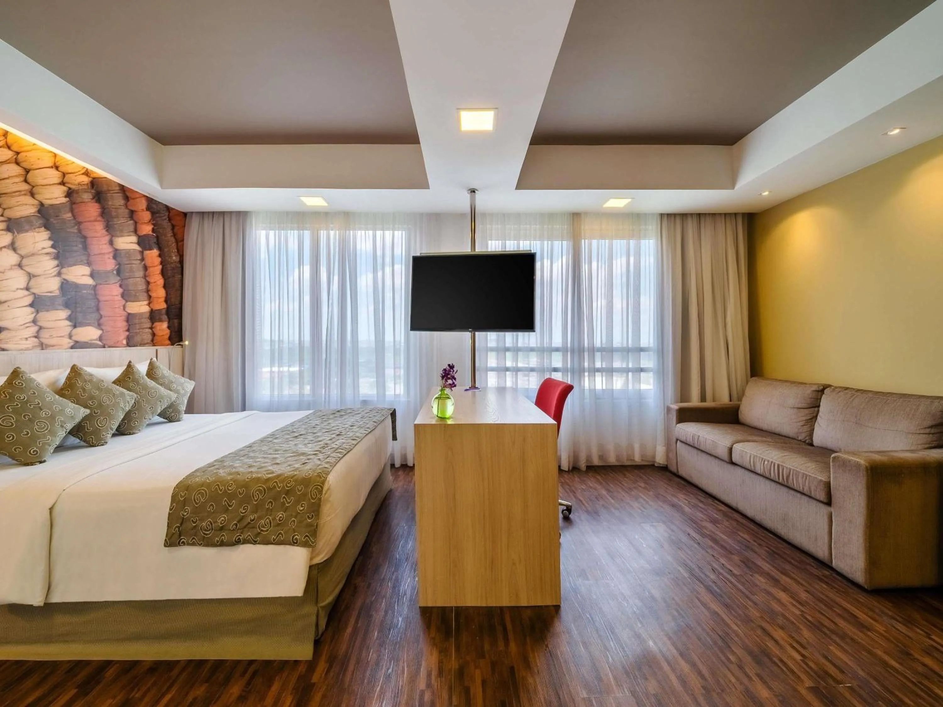 Bedroom, Bed in Mercure Guarulhos Aeroporto