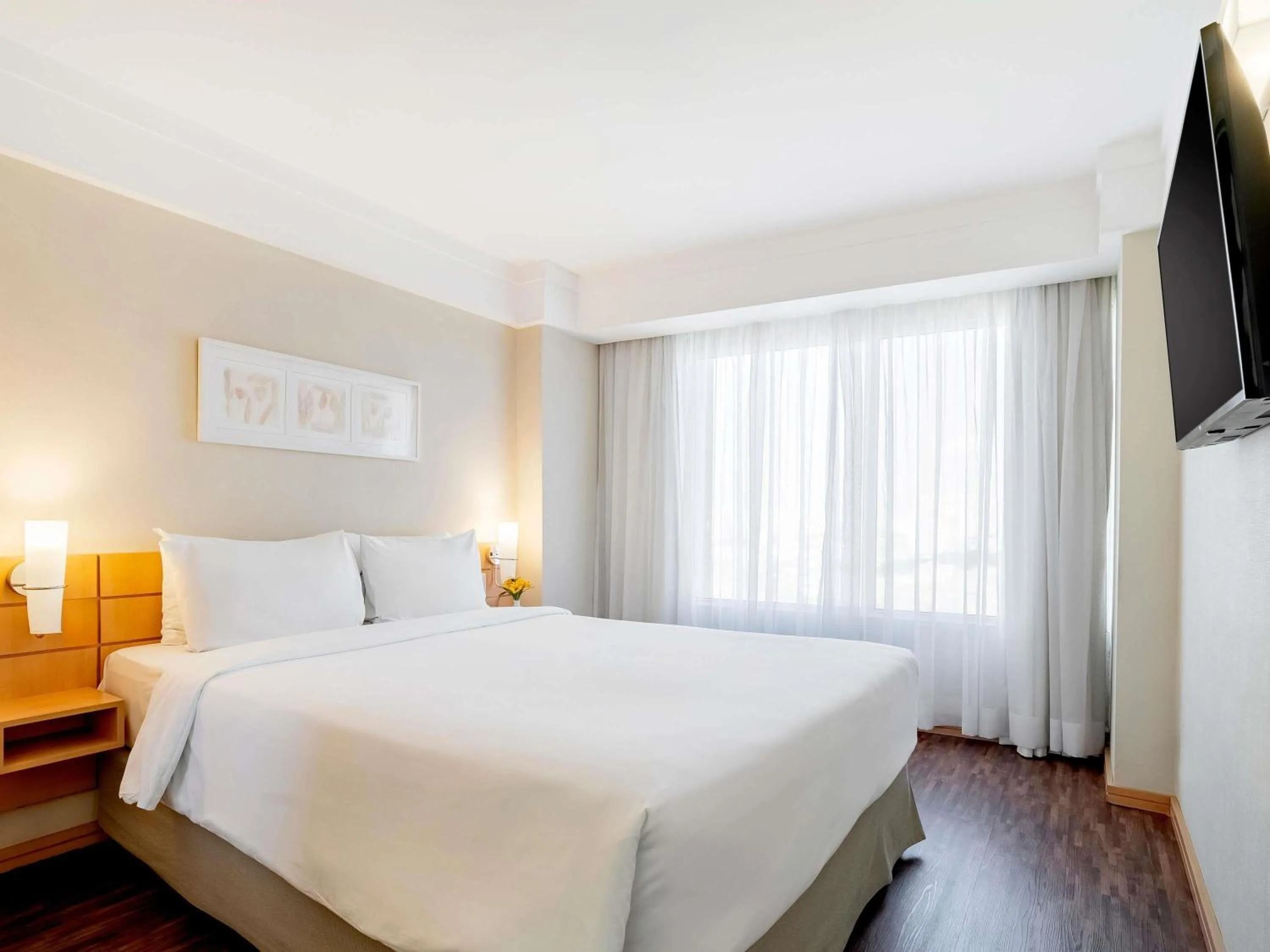 Bedroom, Bed in Mercure Guarulhos Aeroporto