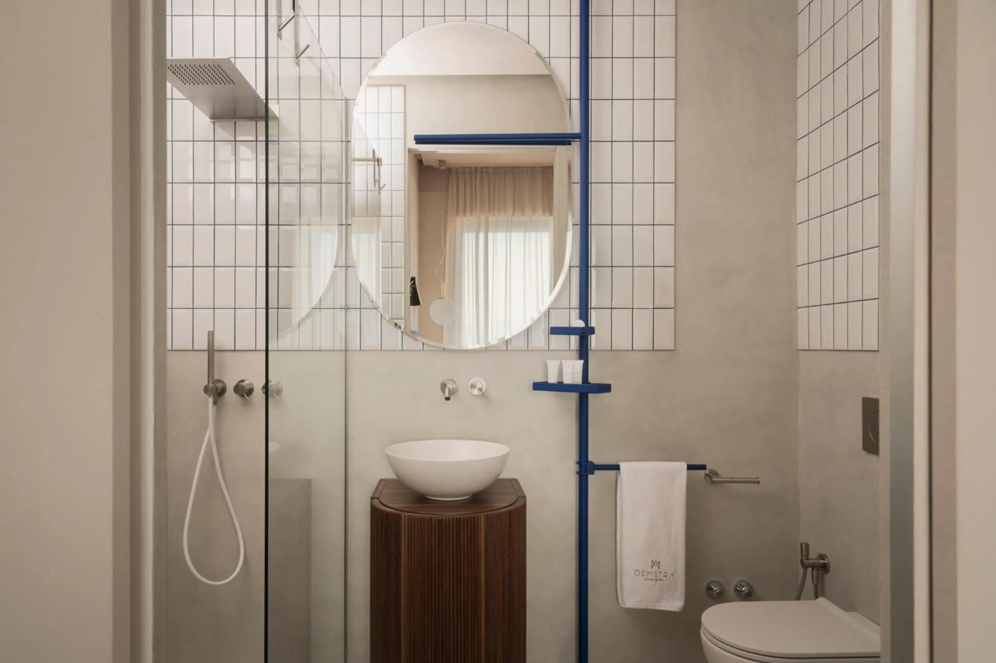 Shower in Demetra Luxury Suites