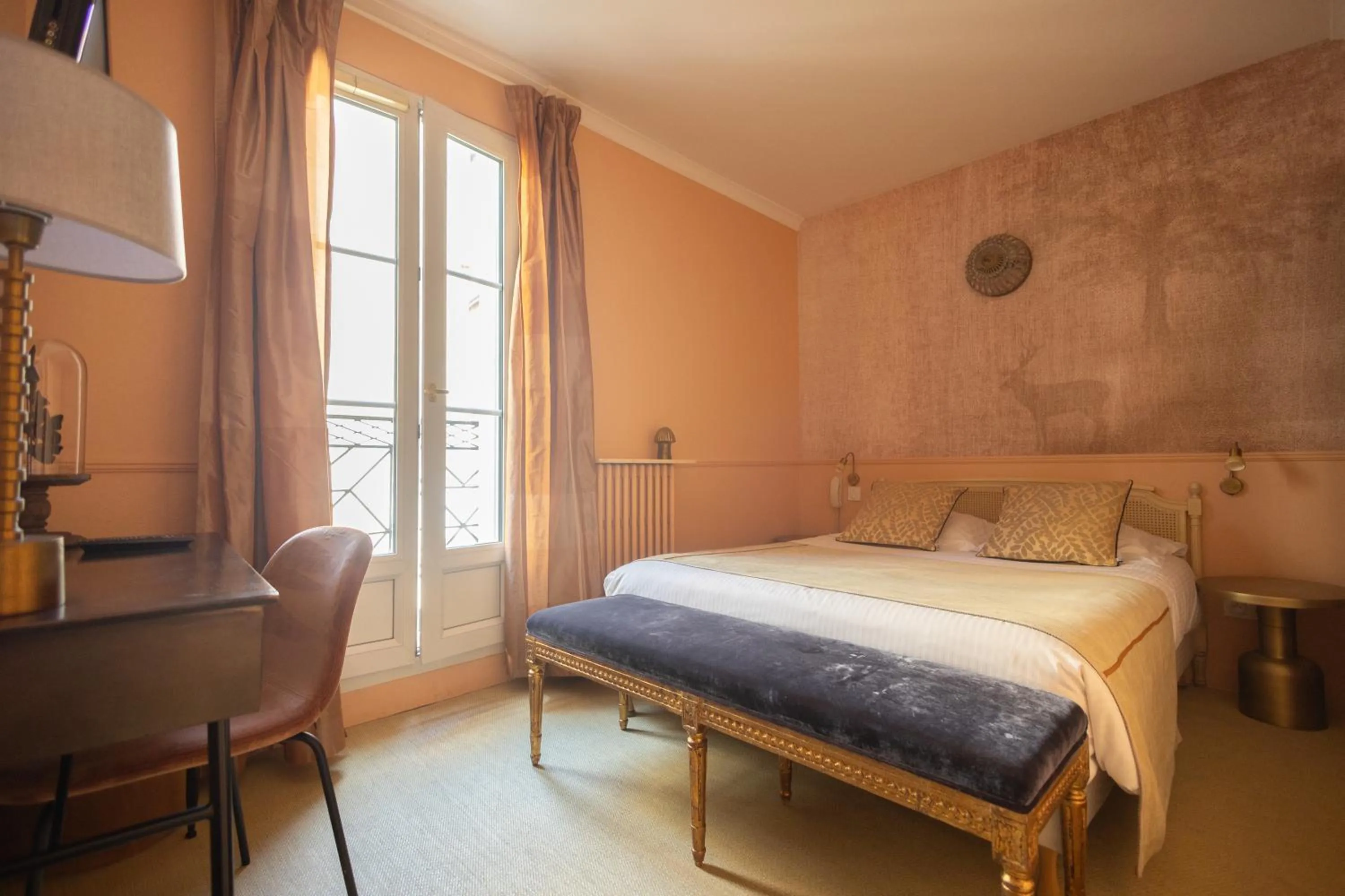 Bed in Hotel du Palais