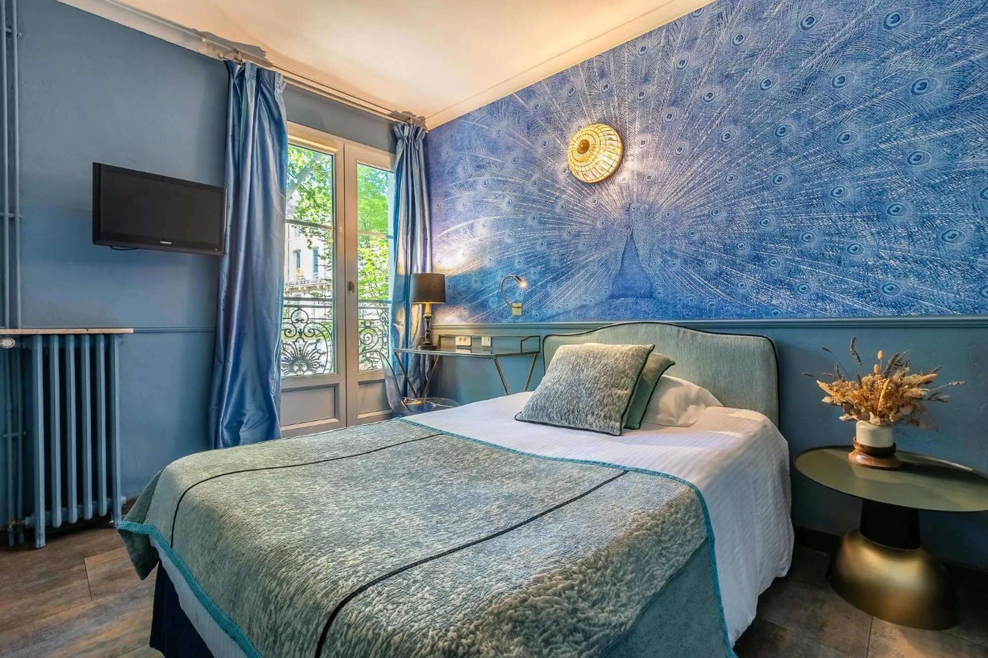 Bed in Hotel du Palais