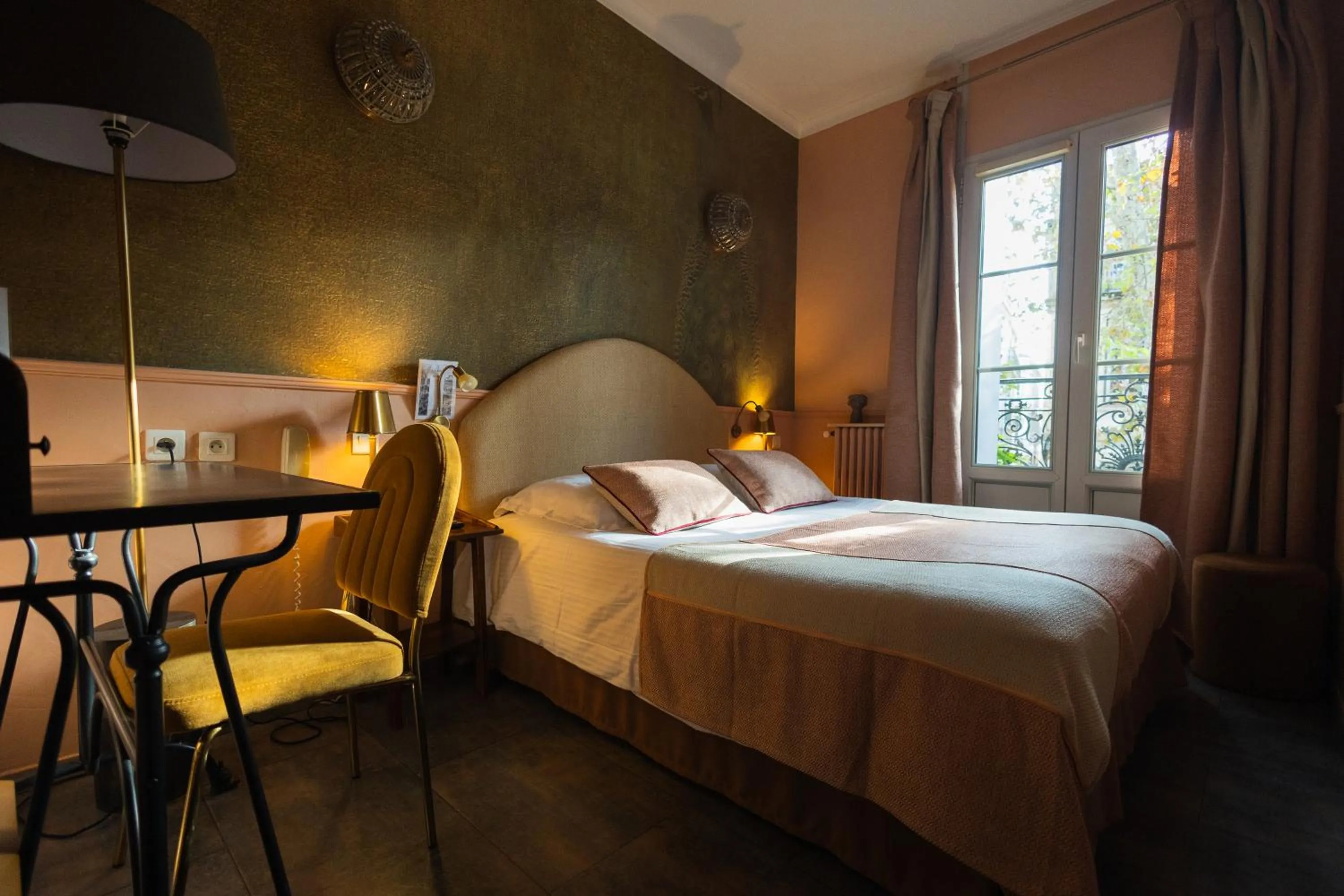 Bed in Hotel du Palais