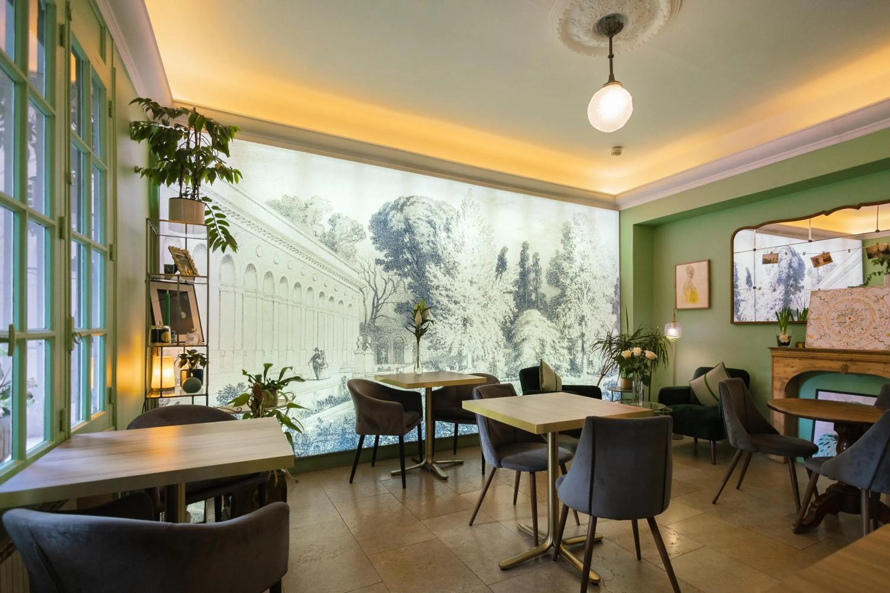 Living room in Hotel du Palais