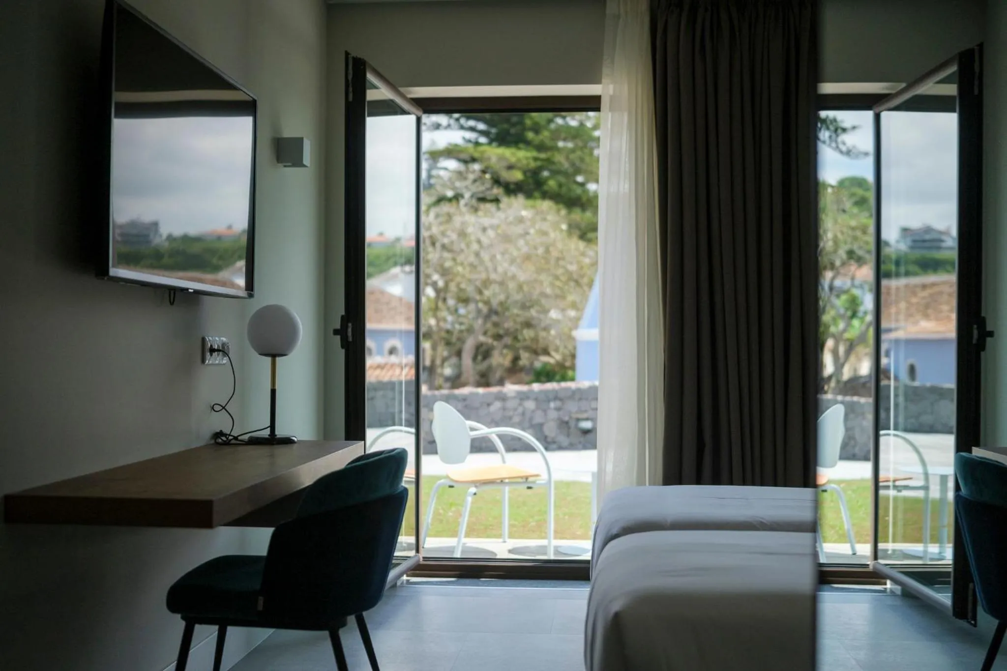 Patio in Azores Book Hotel