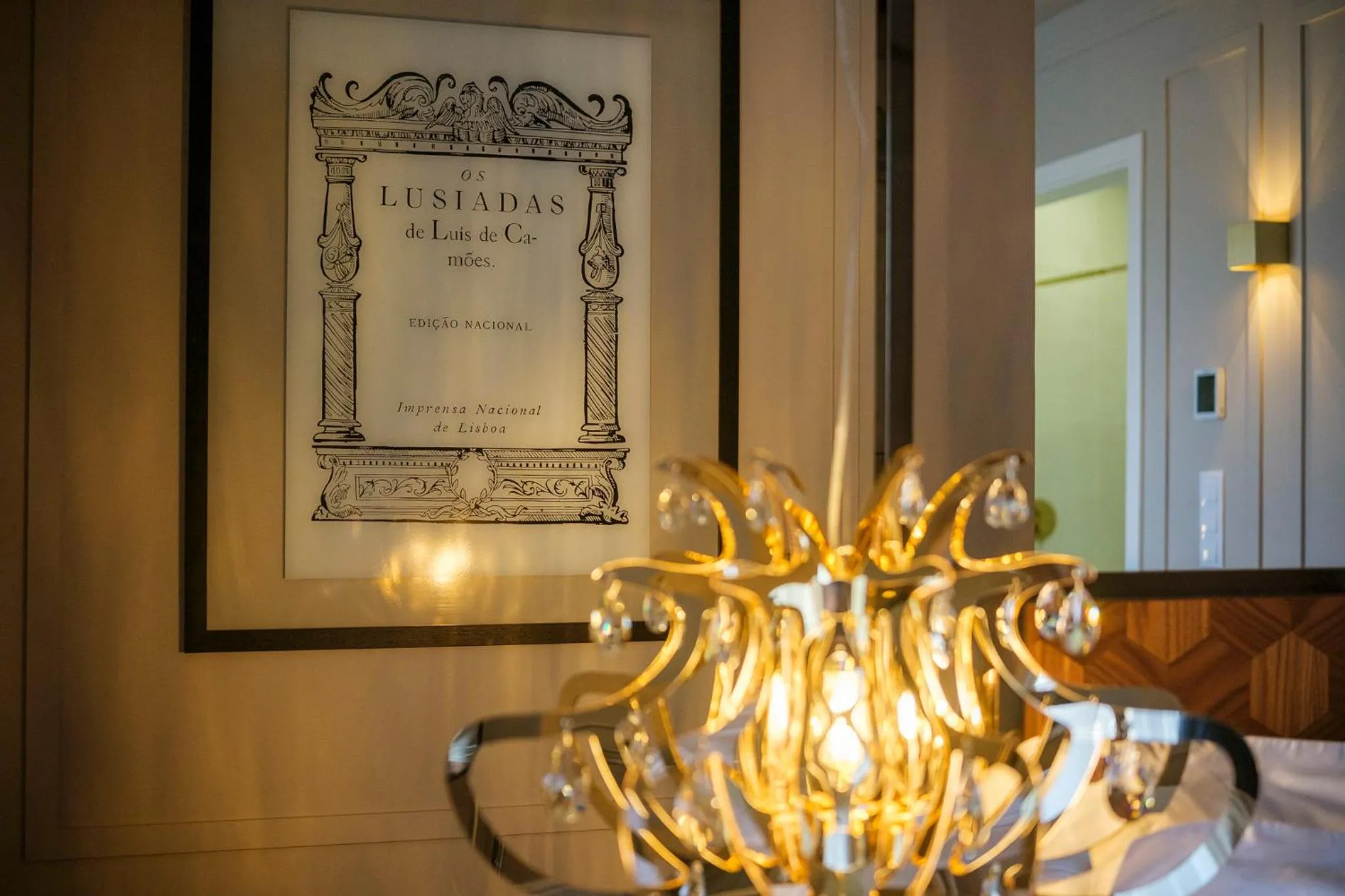 Decorative detail in Azores Book Hotel