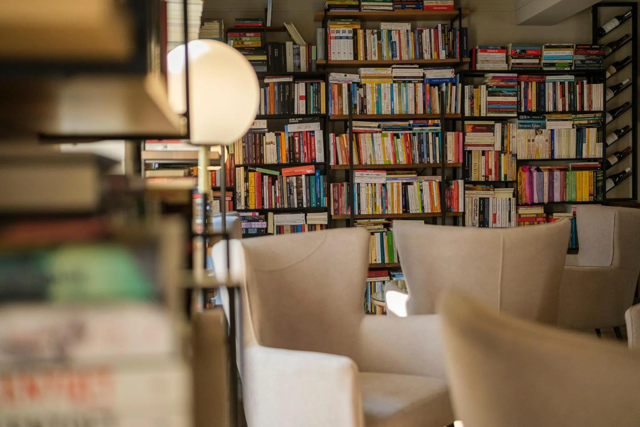 Library in Azores Book Hotel