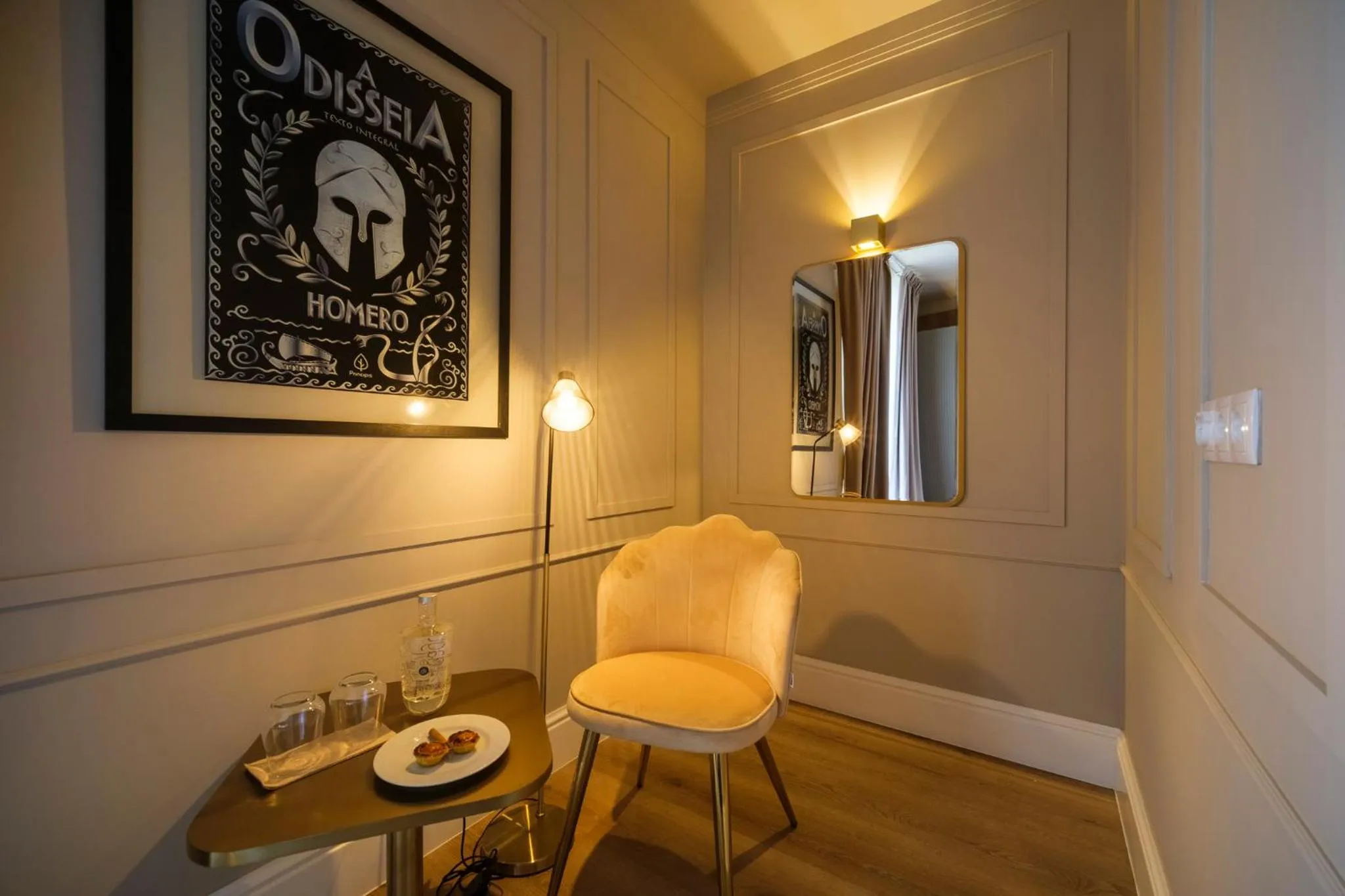 Seating area in Azores Book Hotel